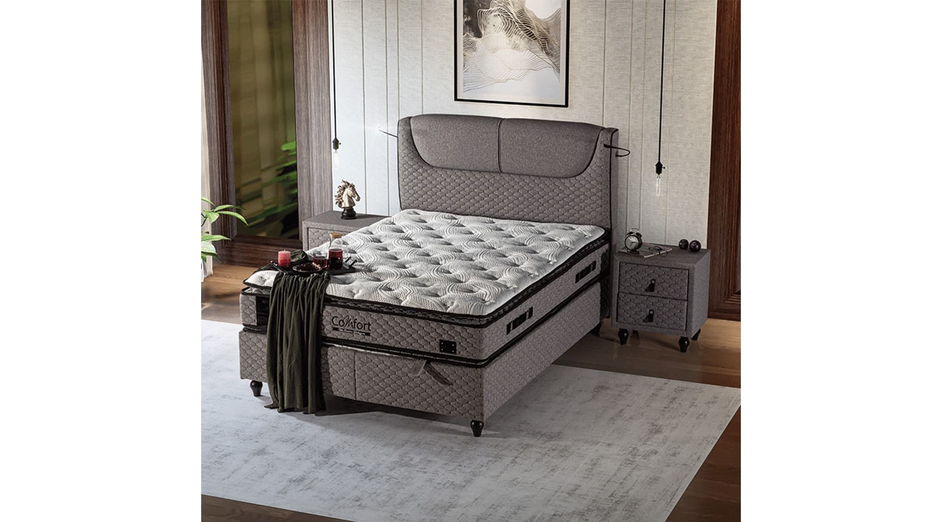 Comfort 160x200 Baza Yatak Set - Image 1