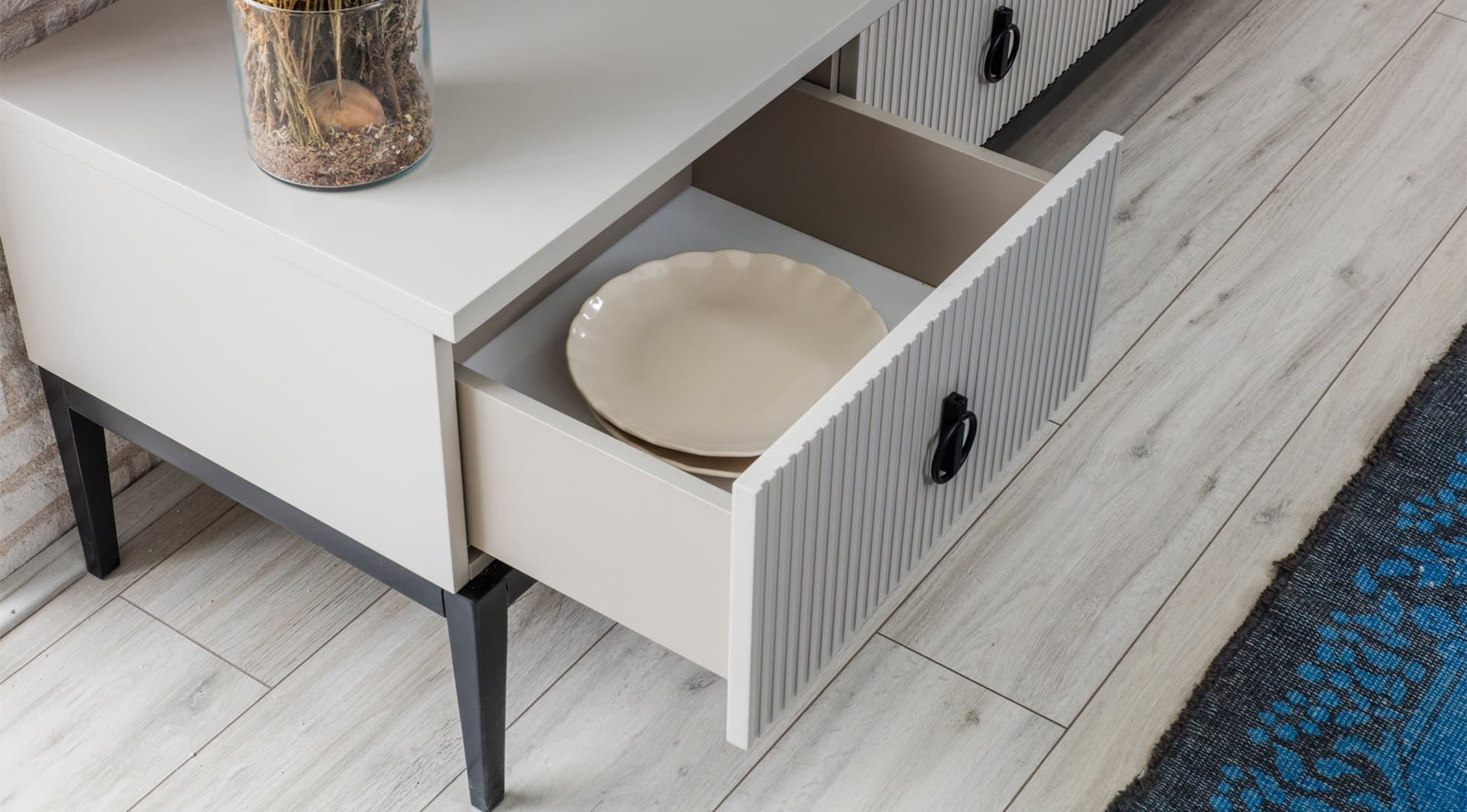 Defne Reflekt Duvar Ünitesi Takımı 2