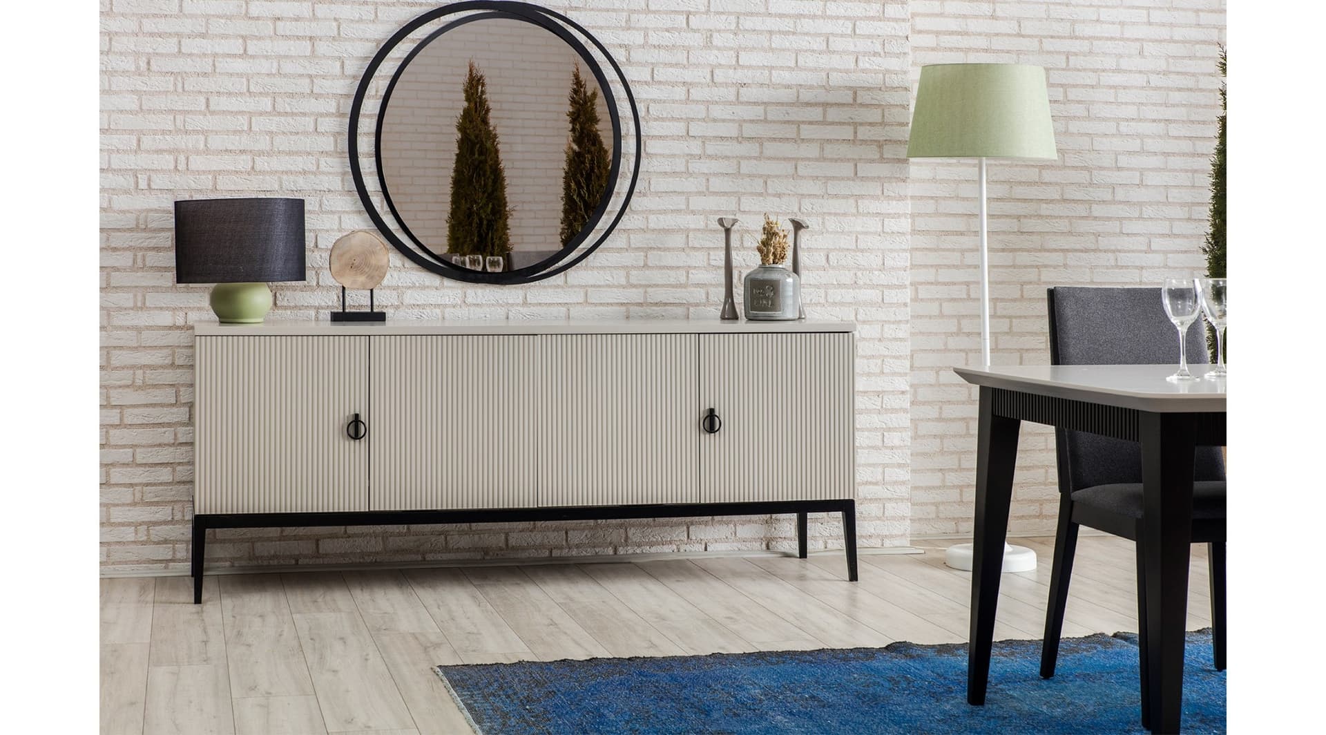 Defne Reflekt Yemek Odası Takımı 3