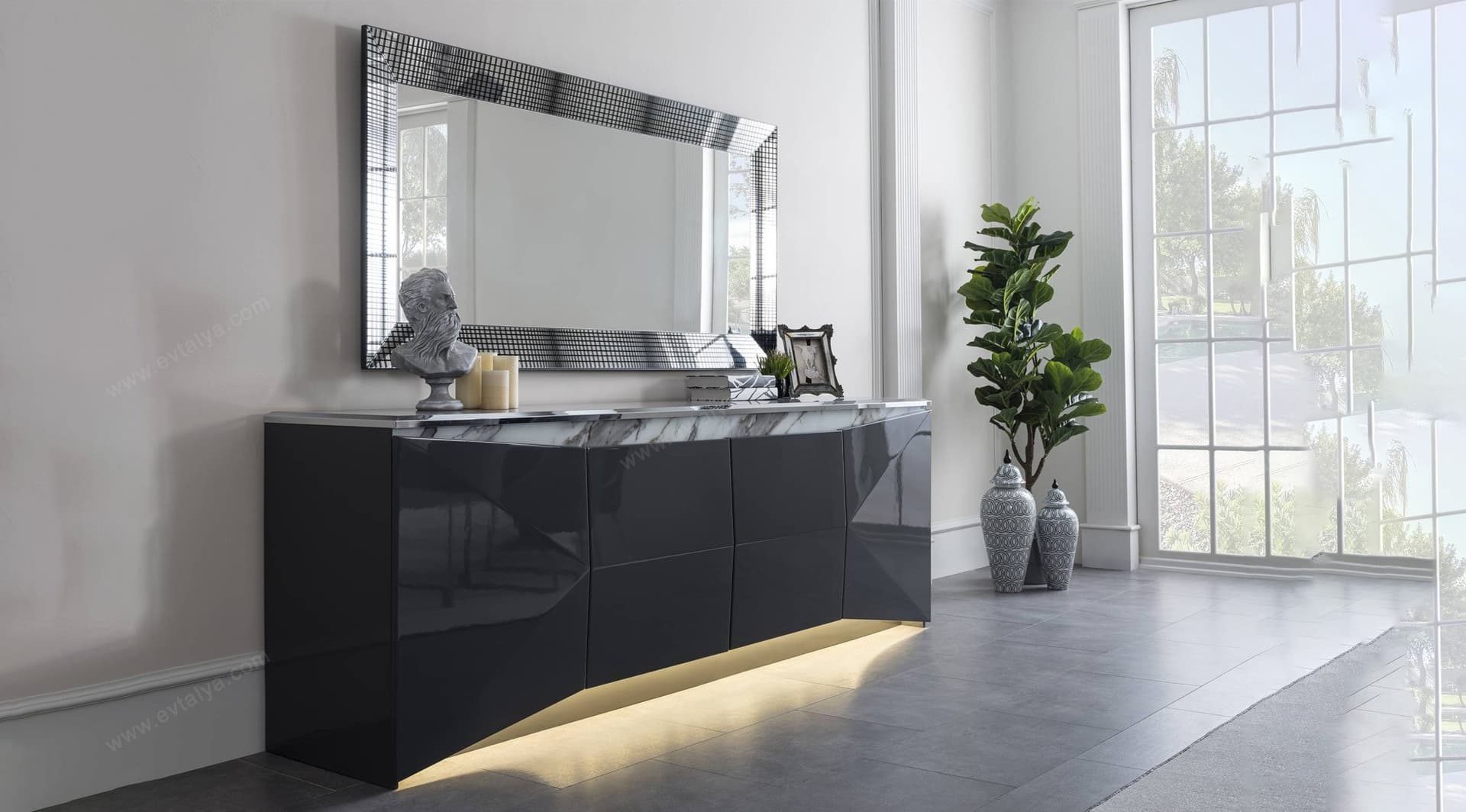 Dıamond Aynalı Konsol - Image 1