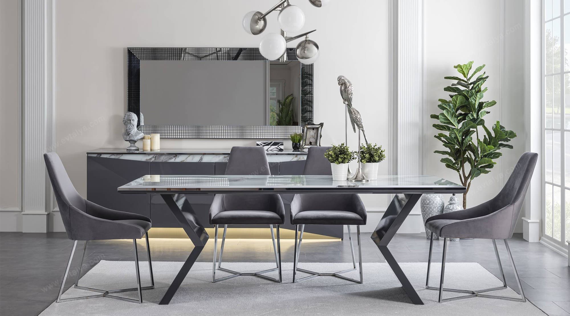 Dıamond Yemek Odası Takımı - Image 2