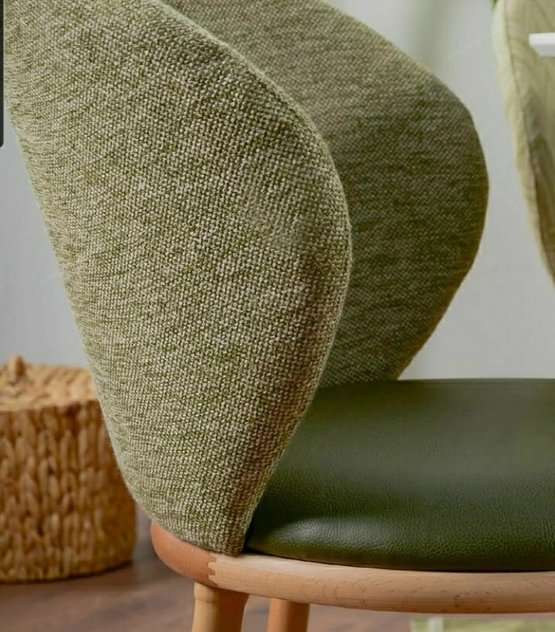 Dominik Siyah Beyaz Masa Sandalye Takımı - Image 4