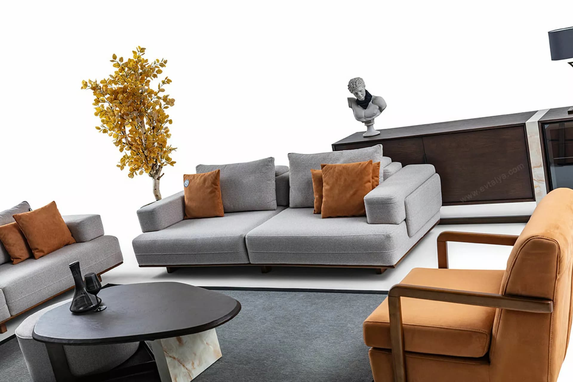 Duetto İskandinav Berjer Koltuk Takımı - Image 3