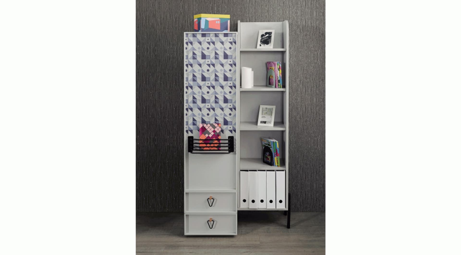 Dynamic Beyaz Siyah Genç Odası - Image 10