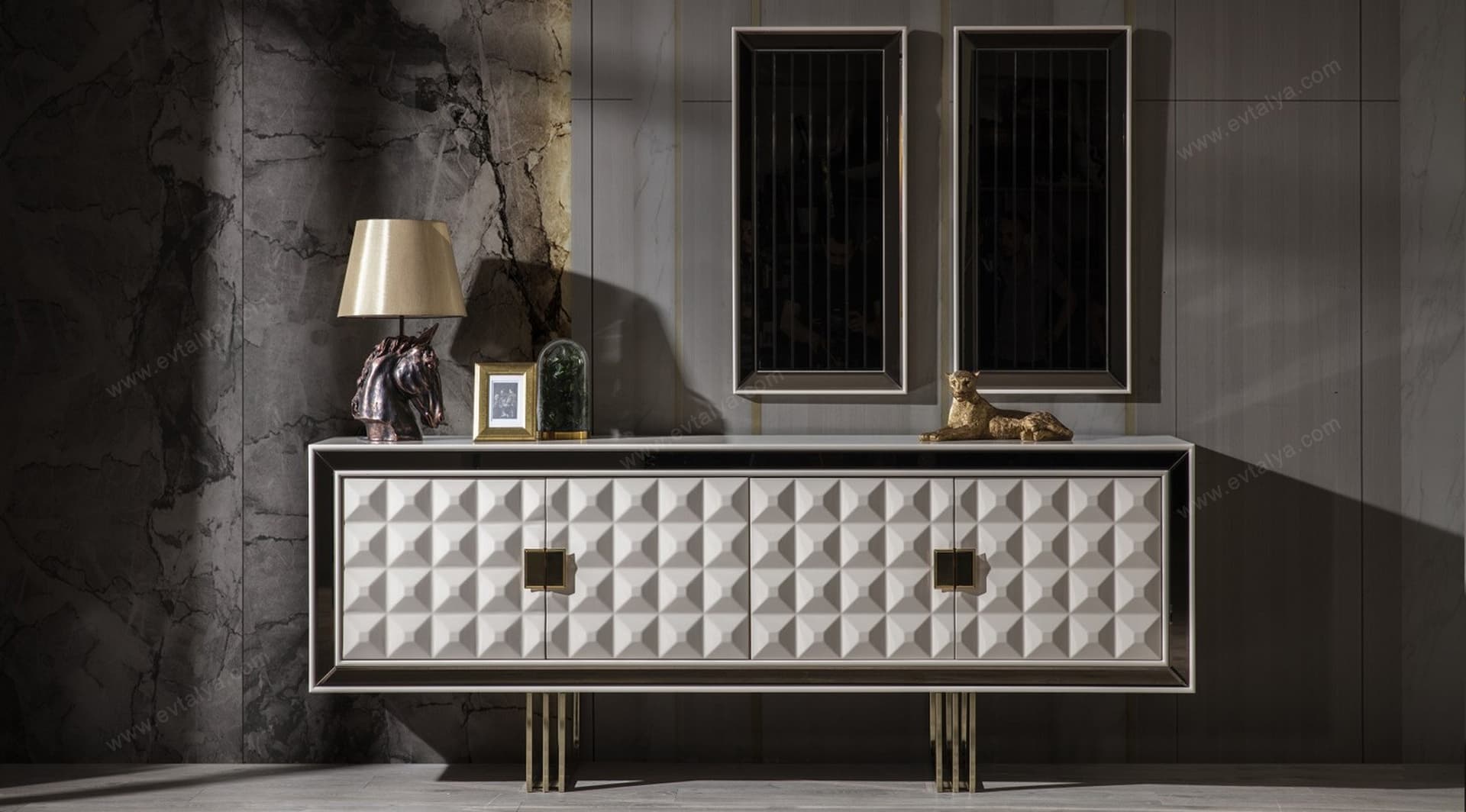 Elit Gold Yemek Odası Takımı - Image 4