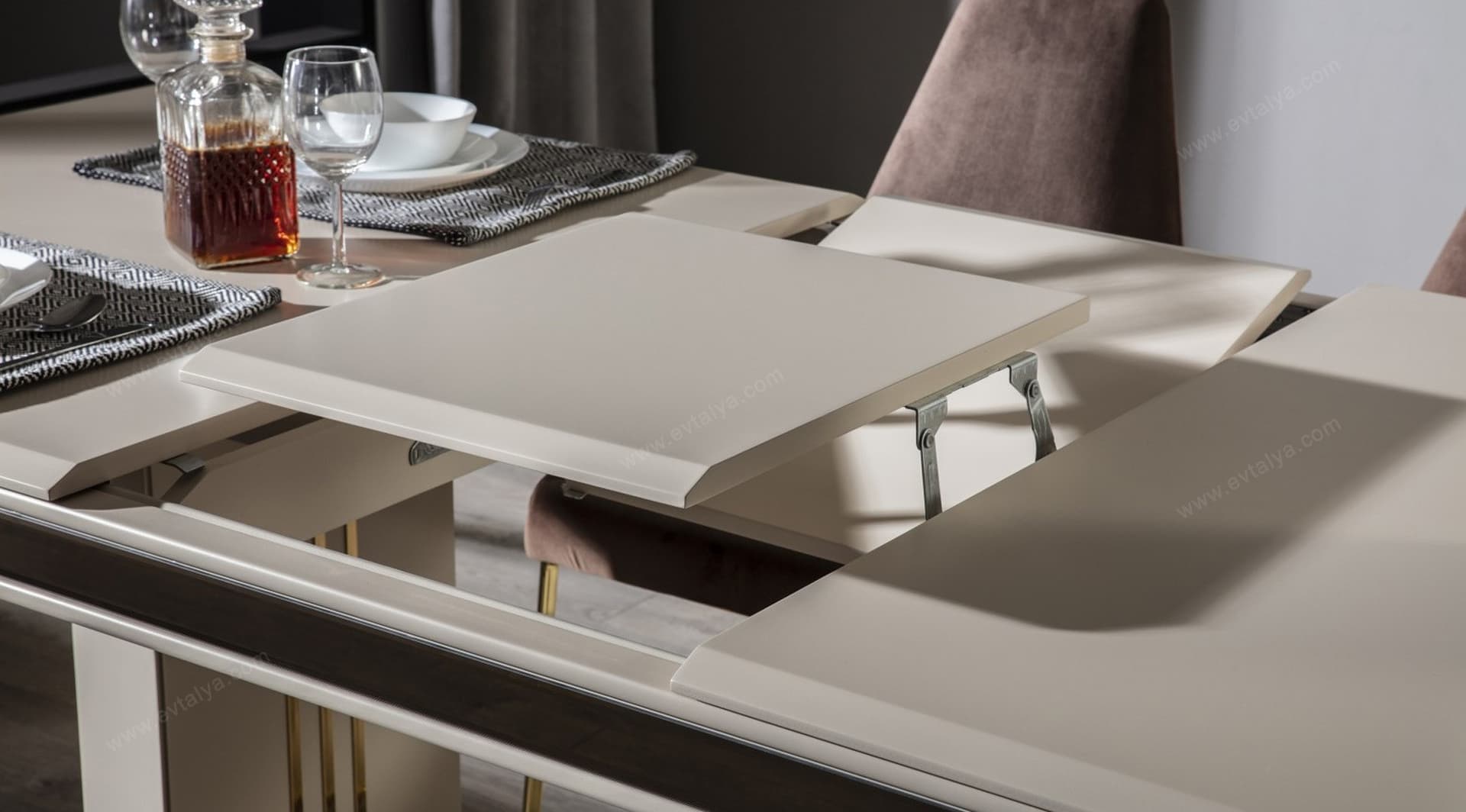 Elit Gold Yemek Odası Takımı - Image 12