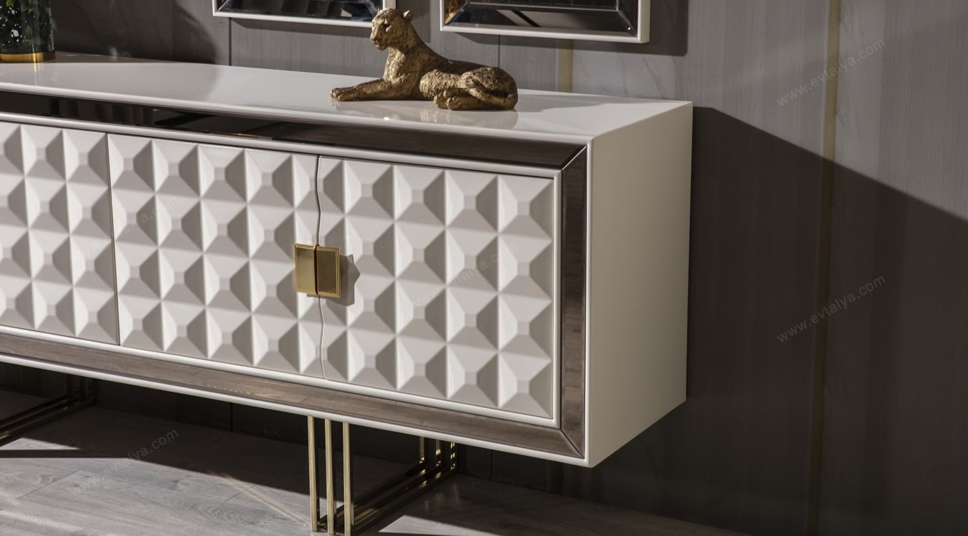 Elit Gold Yemek Odası Takımı - Image 5