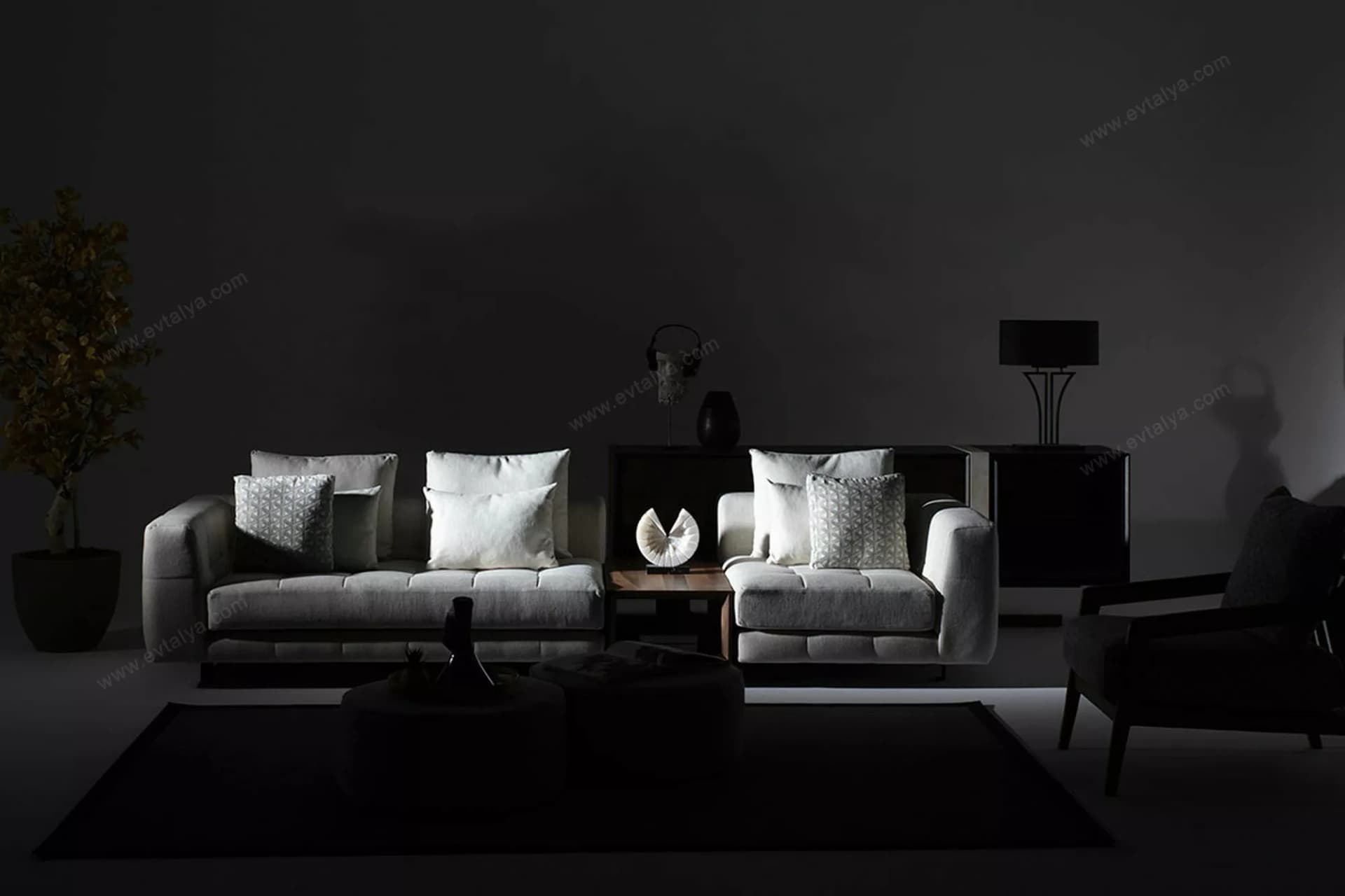 Etna İskandinav Berjer Koltuk Takımı - Image 18
