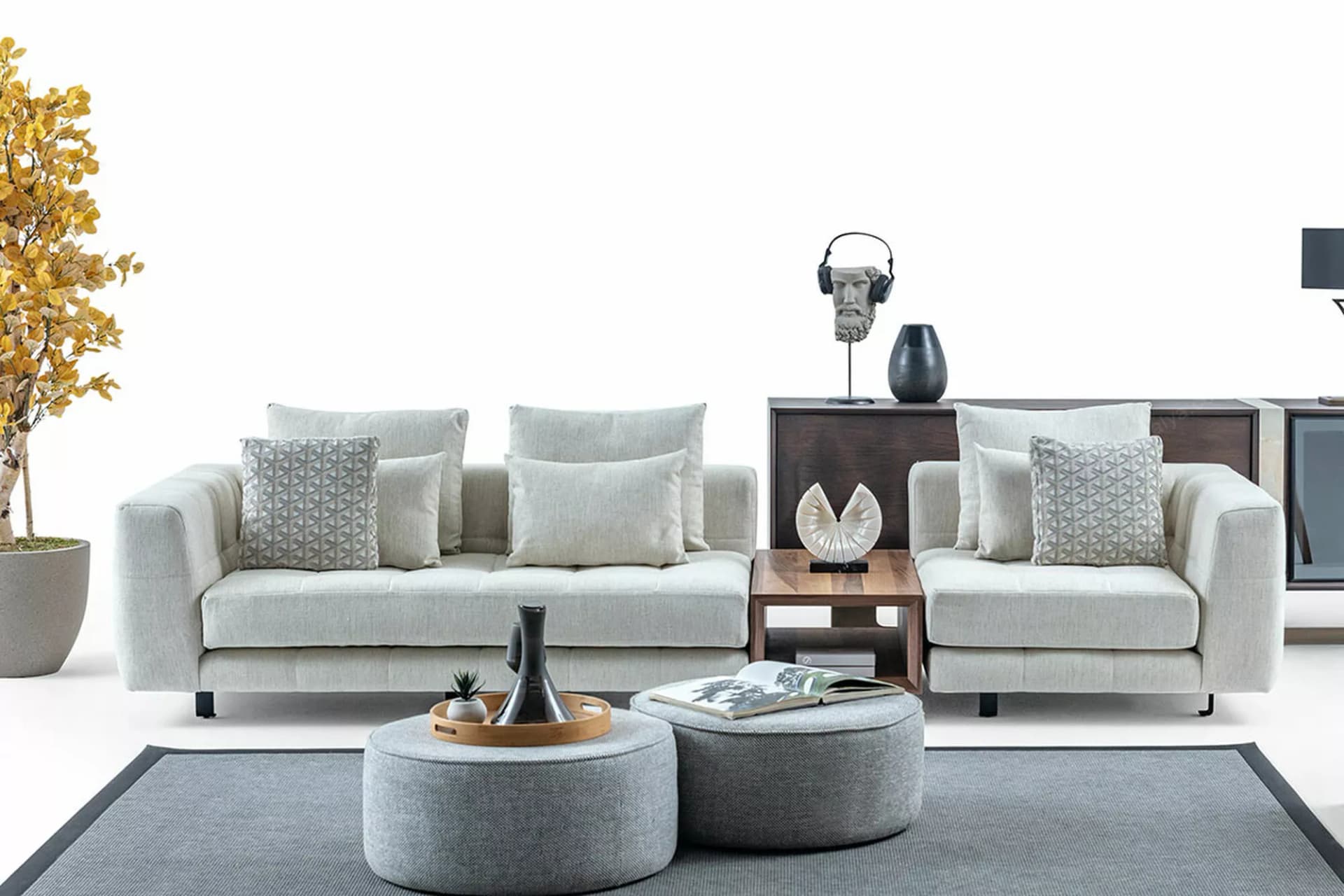 Etna Sehpalı Modül Dörtlü Koltuk - Image 4