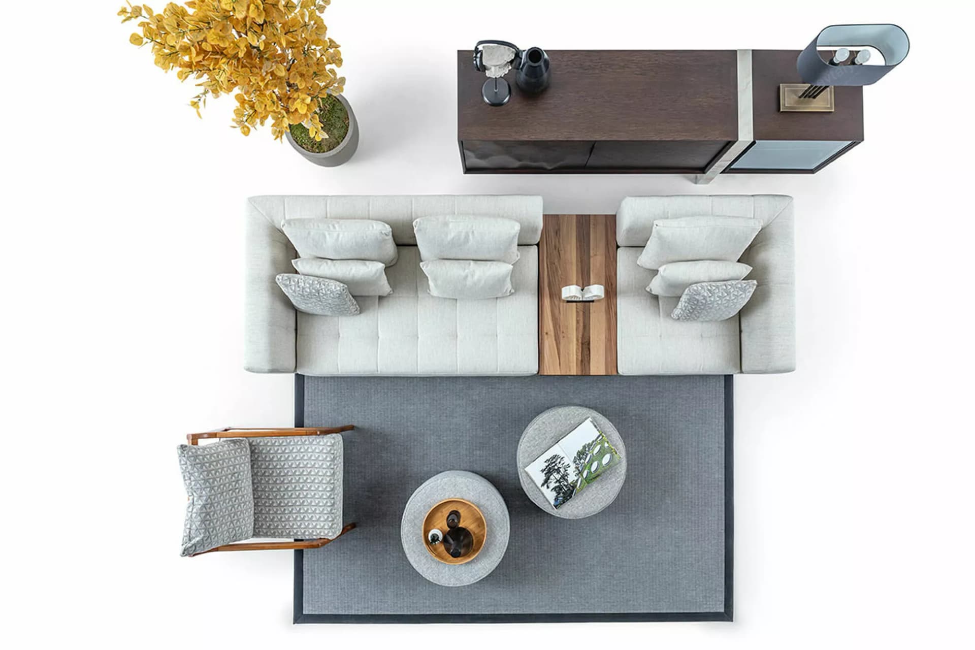 Etna Sehpalı Modül Dörtlü Koltuk - Image 8