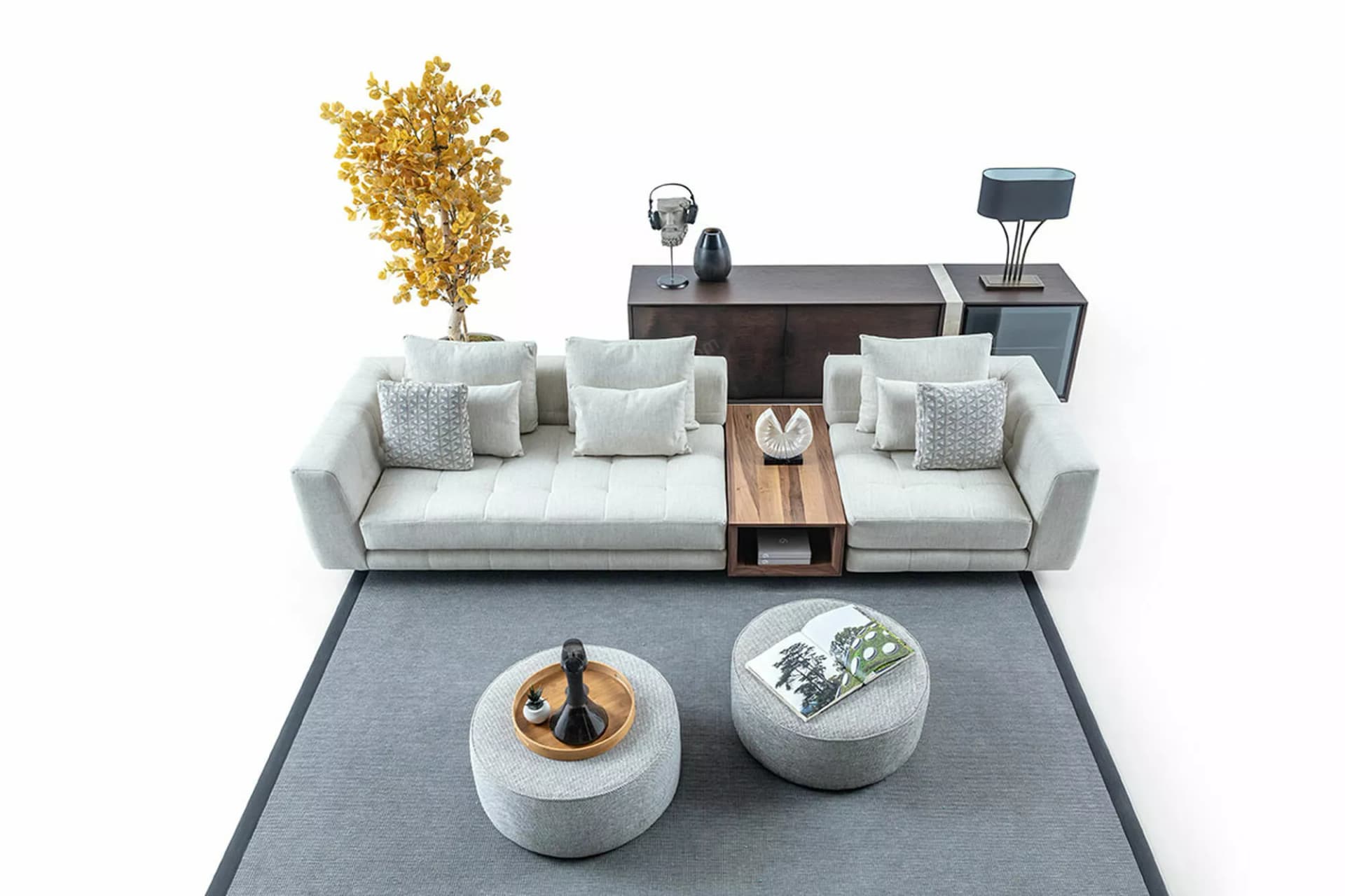 Etna Sehpalı Modül Dörtlü Koltuk - Image 3