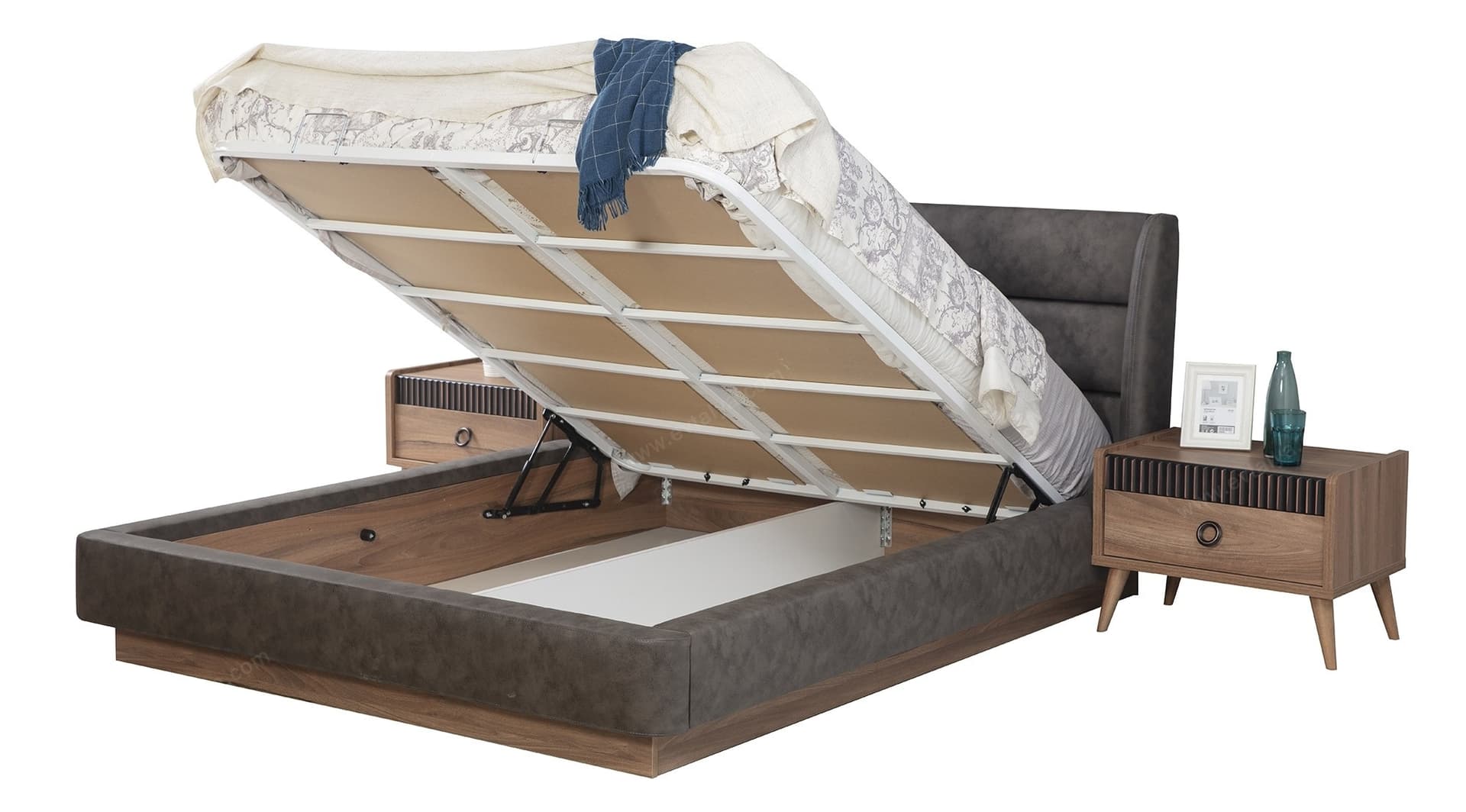 Eva Ceviz Modern Yatak Odası Takımı - Image 6
