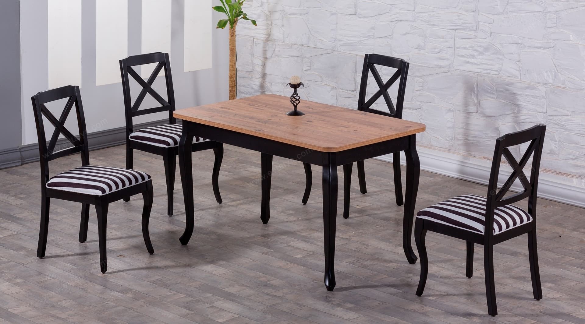 Faran Siyah Modern Masa Takımı