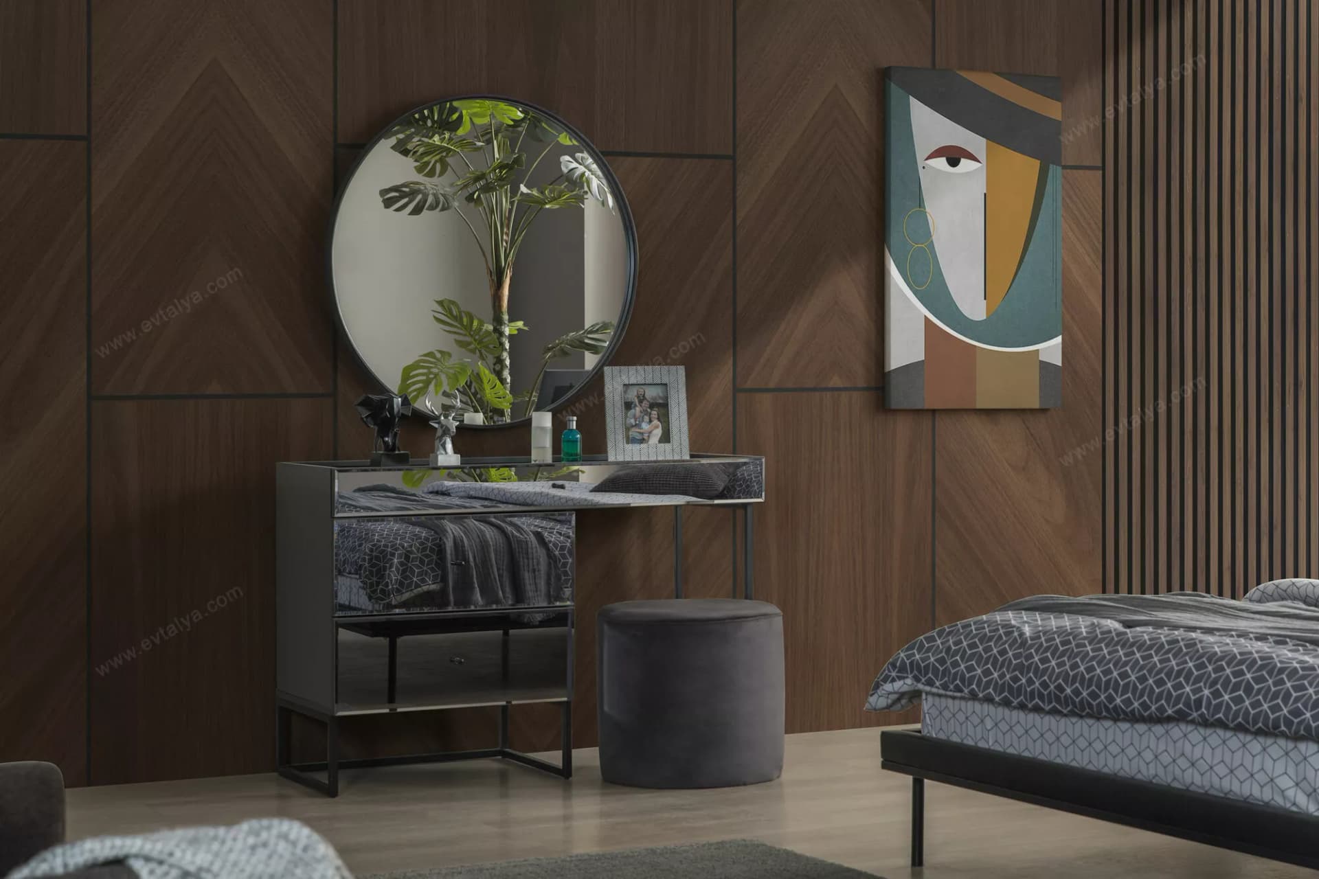 Floria Luxury Makyaj Masası Şifonyer - Image 5