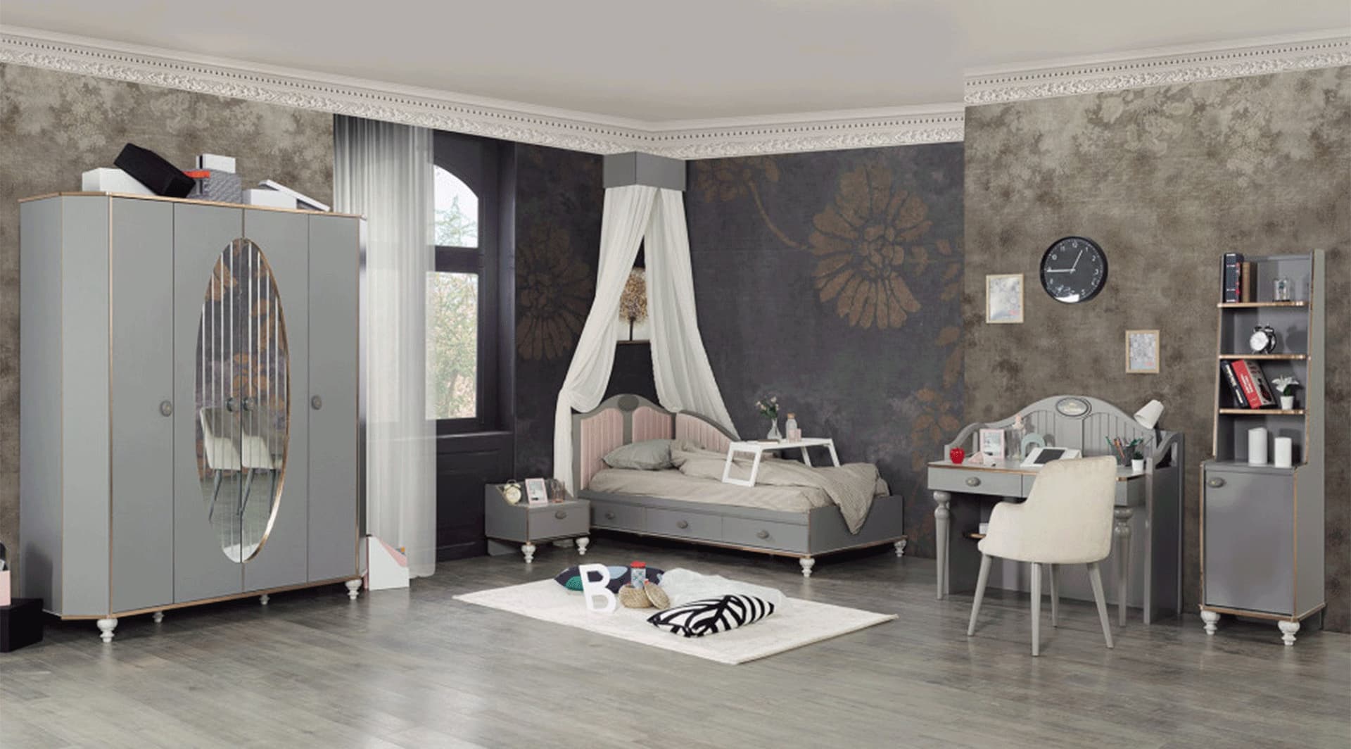 Gloria Gri Genç Odası - Image 1