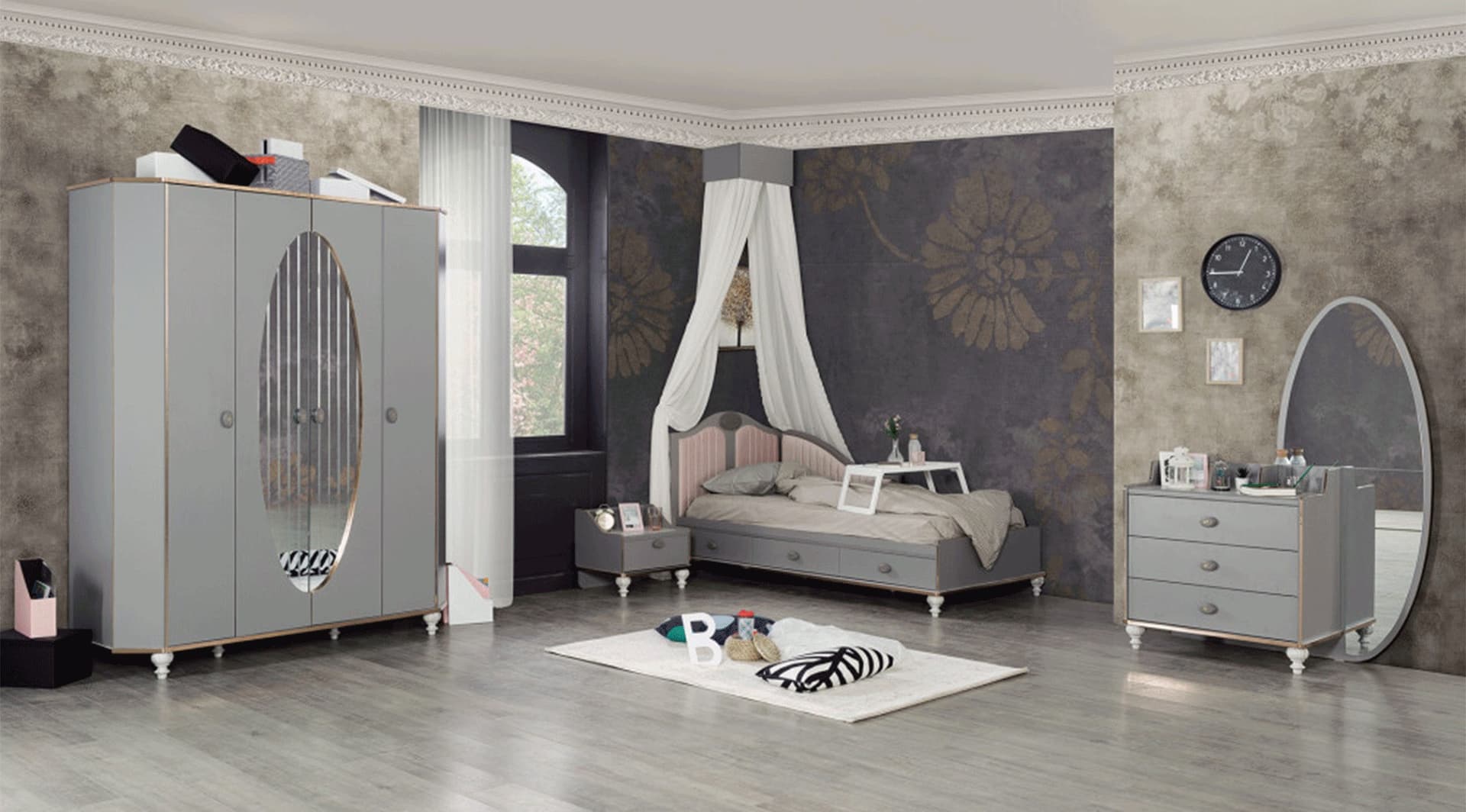 Gloria Gri Genç Odası - Image 2