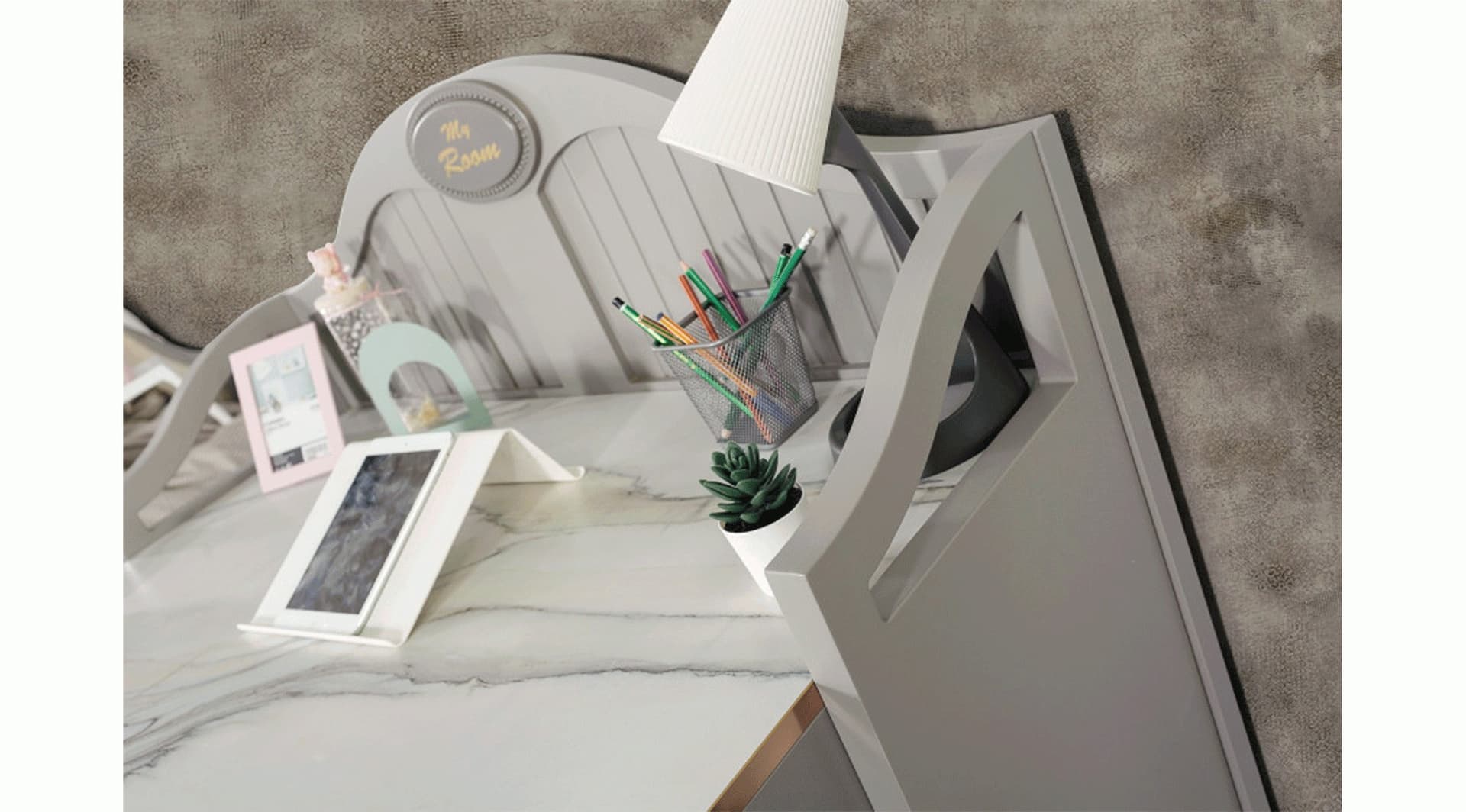 Gloria Gri Genç Odası - Image 7