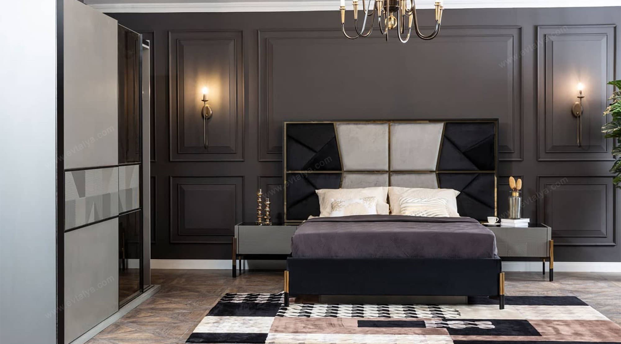 Grey Yatak Odası Takımı - Image 1