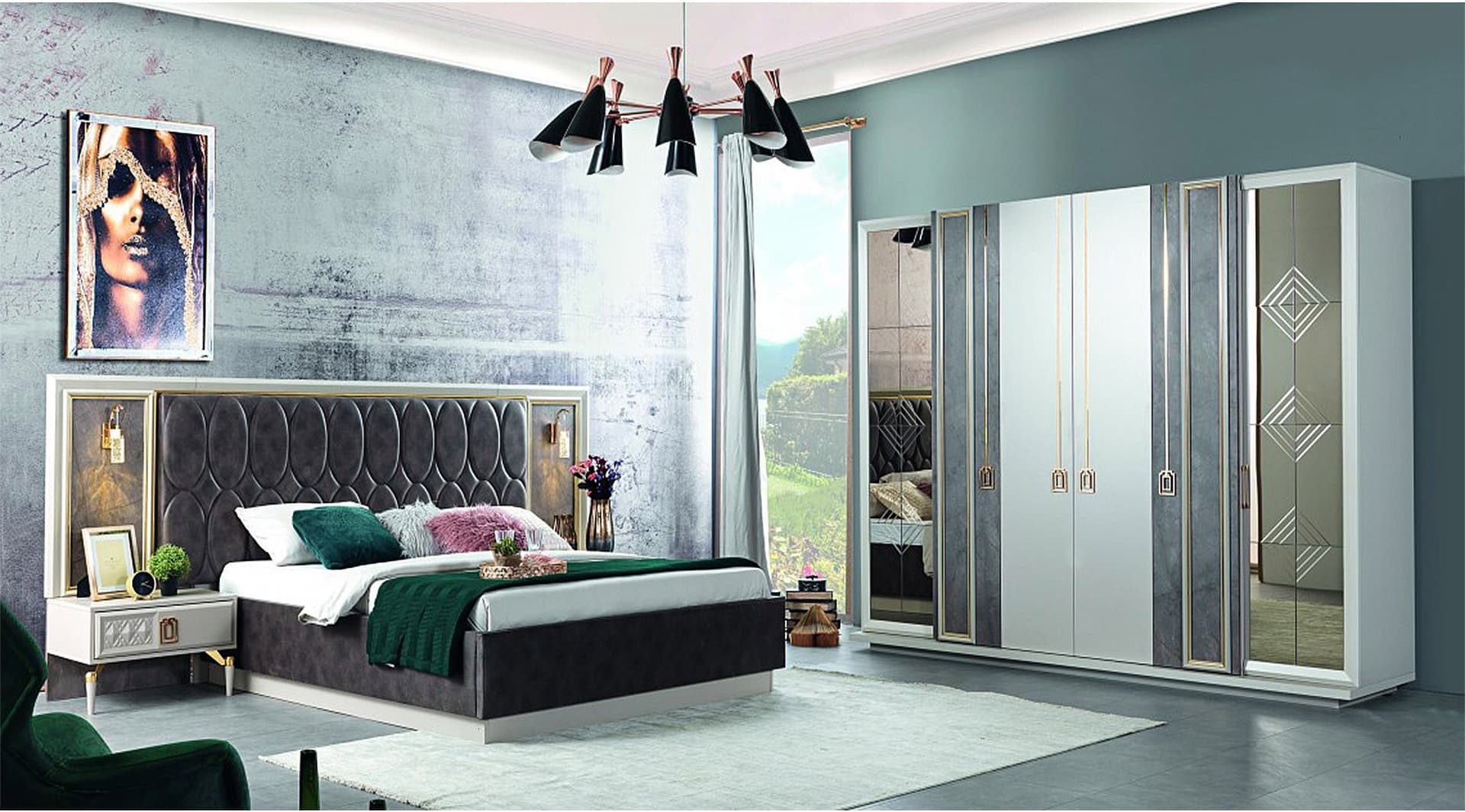 Aden Luxury Yatak Odası Takımı 1