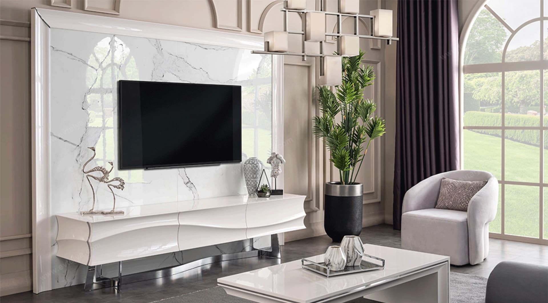 Infınıty Ekru Tv Ünitesi