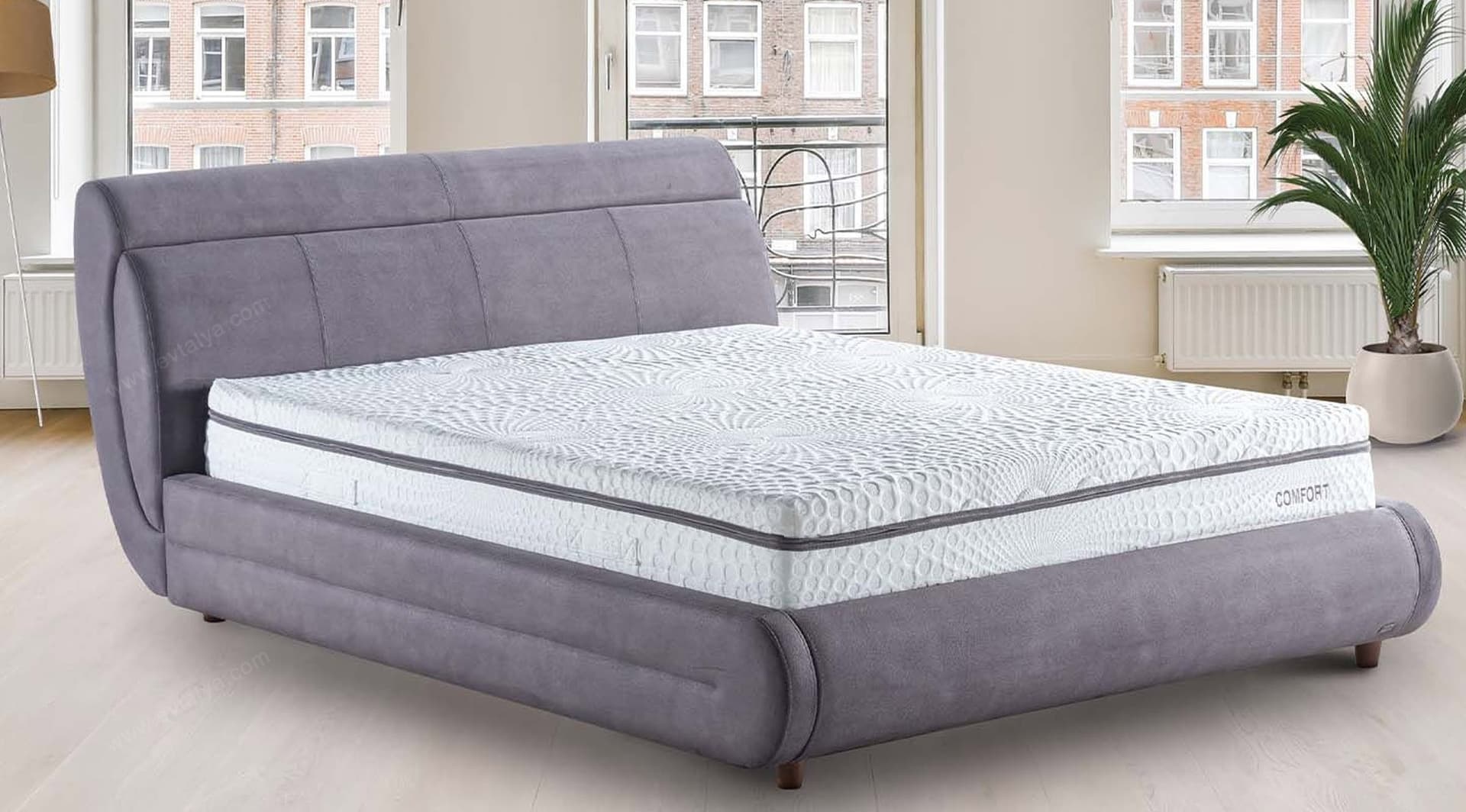 İşbir Yatak Ares Style Serisi Baza Başlık Set - Image 1