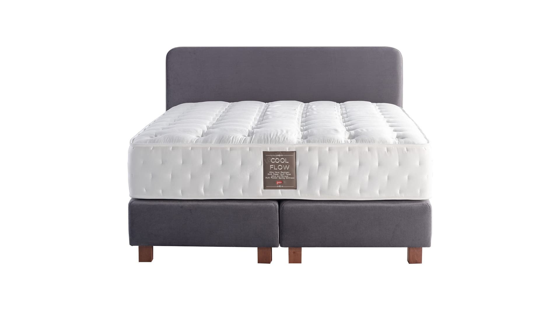 İşbir Yatak Coolflow Ultra Hava Geçirgen Paket Yaylı Yatak - Image 1