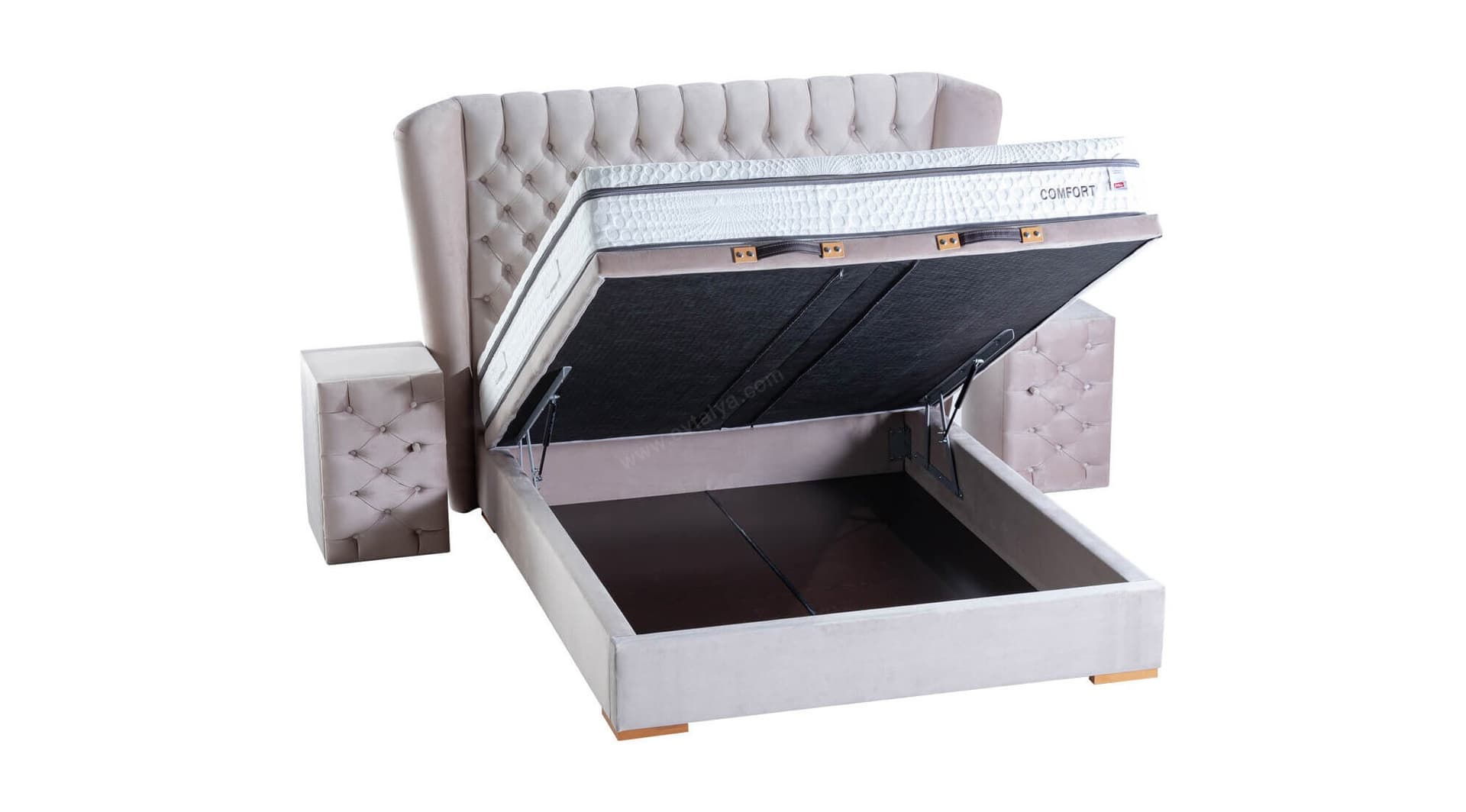 İşbir Yatak Crown Premium Serisi Baza Başlık Set 2