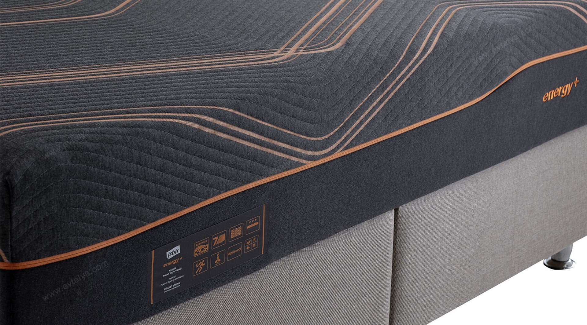 İşbir Yatak Energy+ Sportif Yaşamı Destekleyen Hibrit Yatak 5