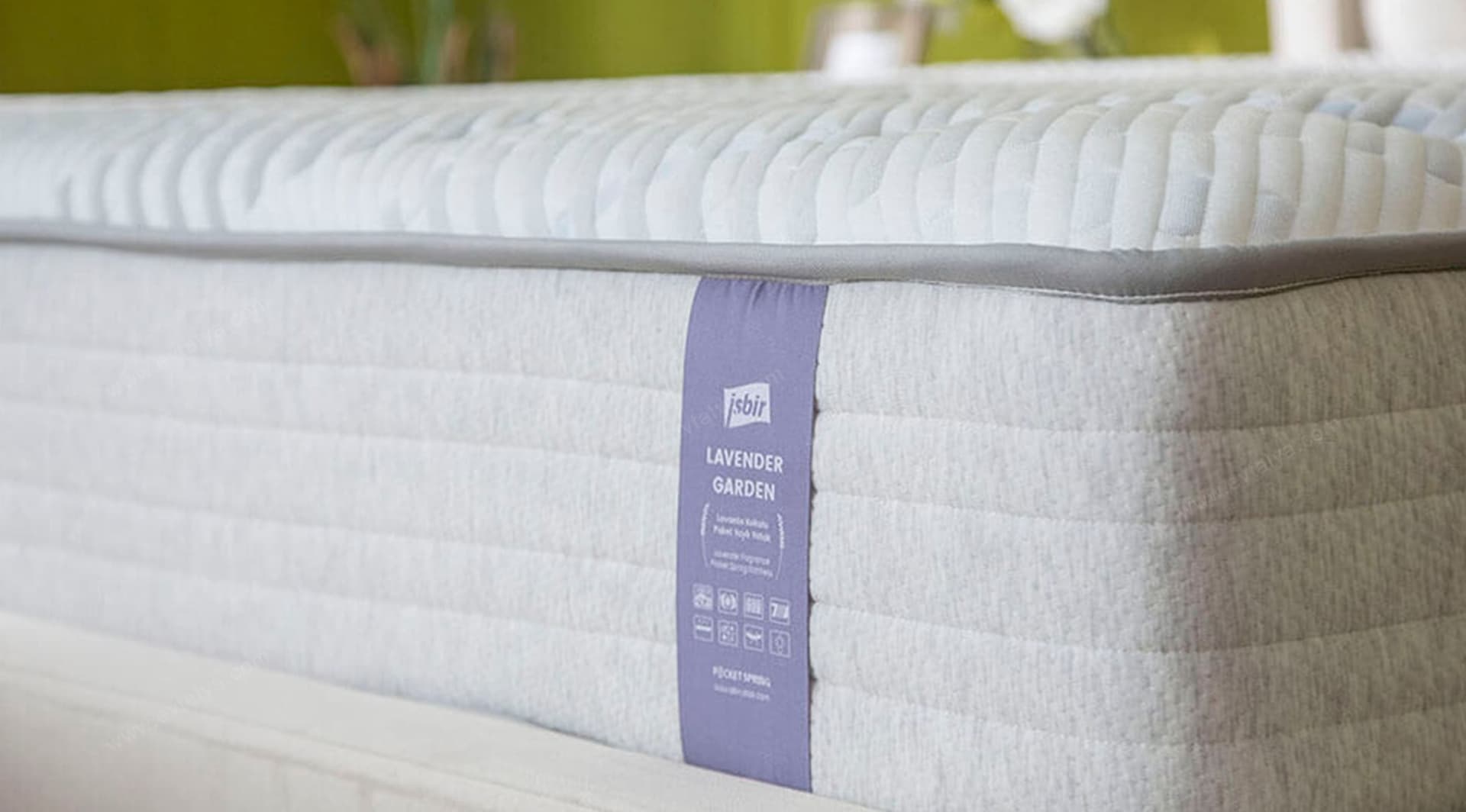 İşbir Yatak Lavender Garden Lavanta Kokulu Paket Yaylı Yatak 1