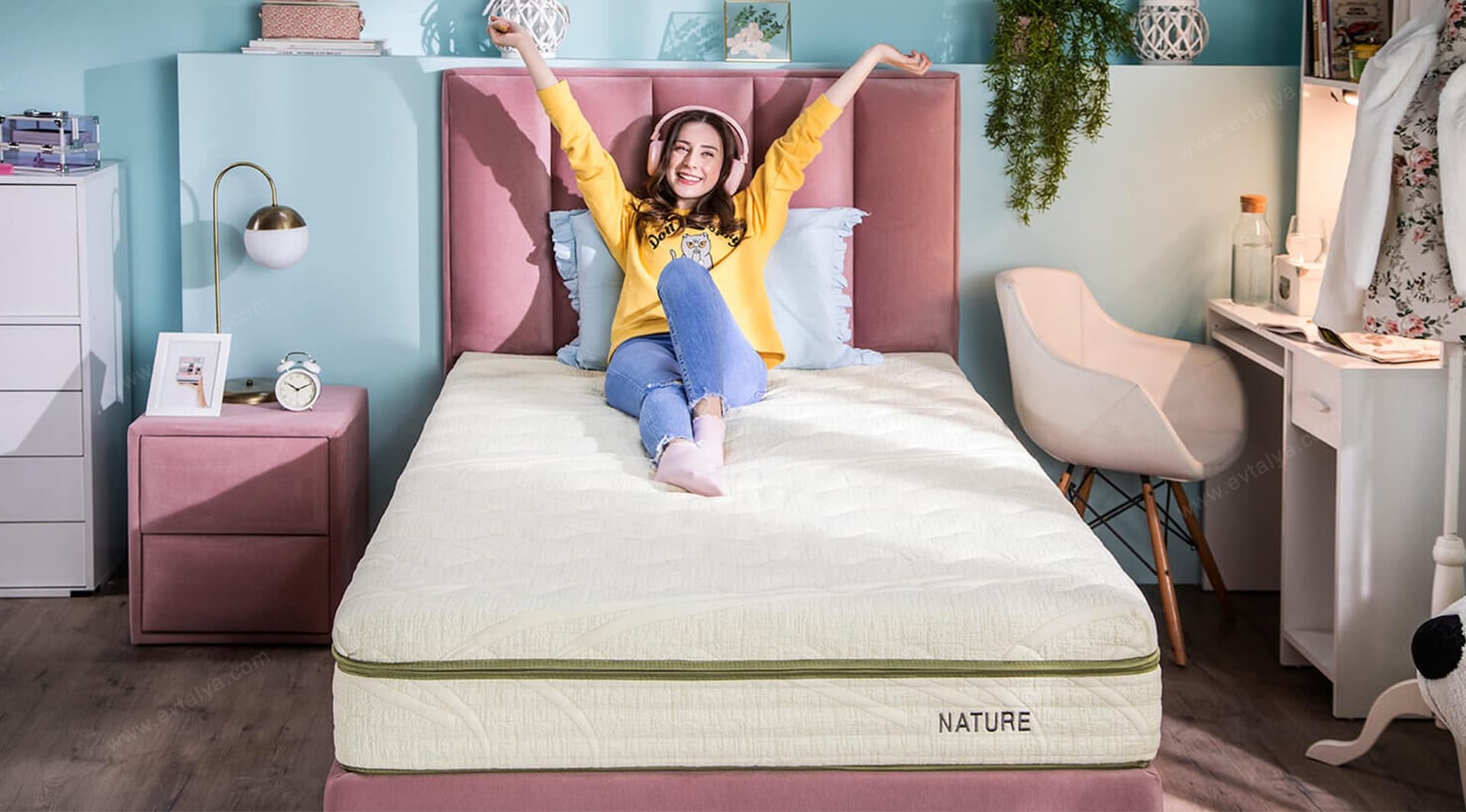 İşbir Yatak Nature Soya Özlü Viscostar Akıllı Yatak 4