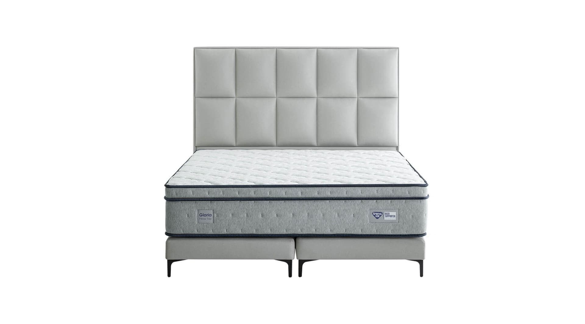 İşbir Yatak Sipring Air Ella Pillow Top Spring Air Pedli Ergonomik Paket Yaylı Yatak - Image 8