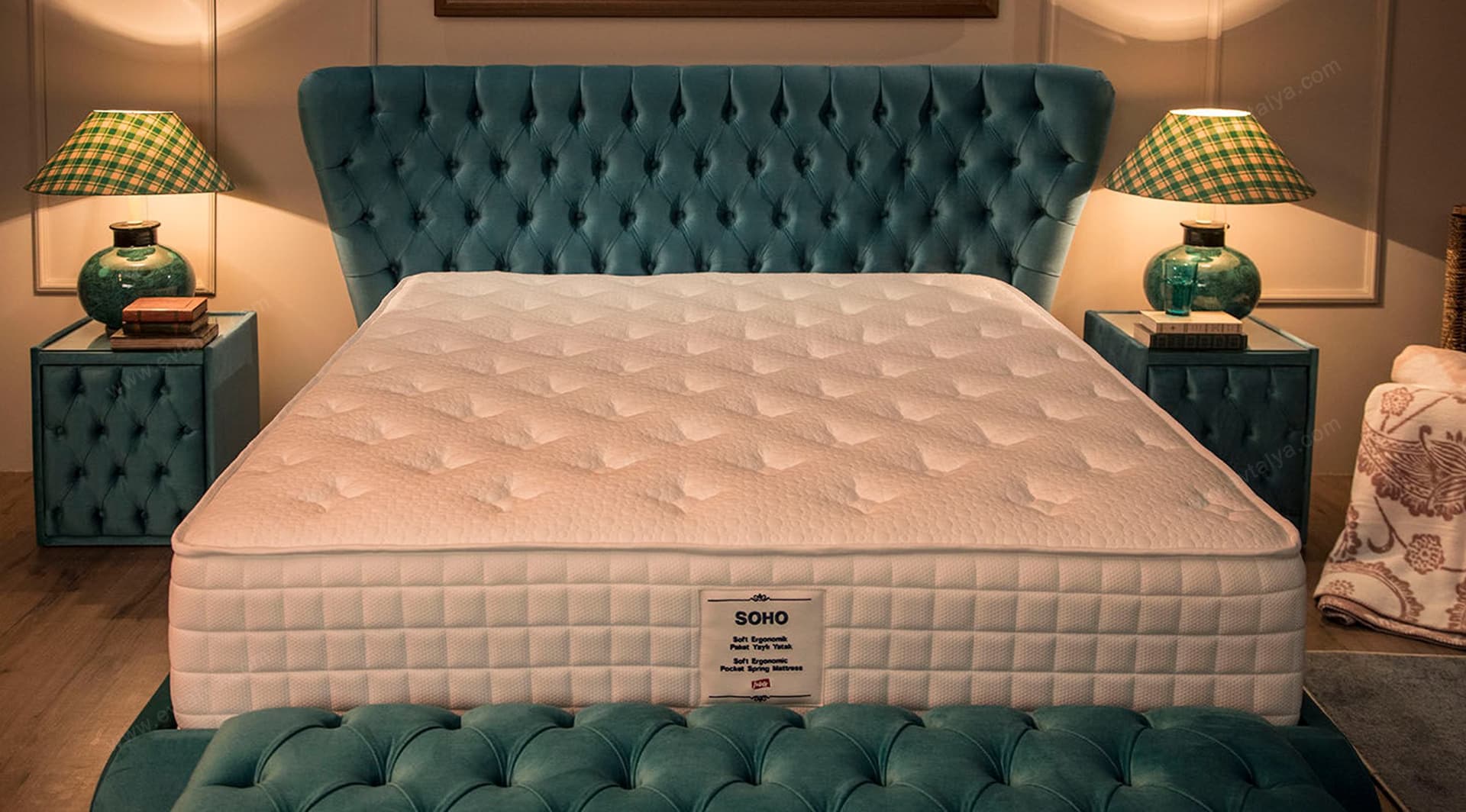 İşbir Yatak Soho Süper Ergonomik Paket Yaylı Yatak 4