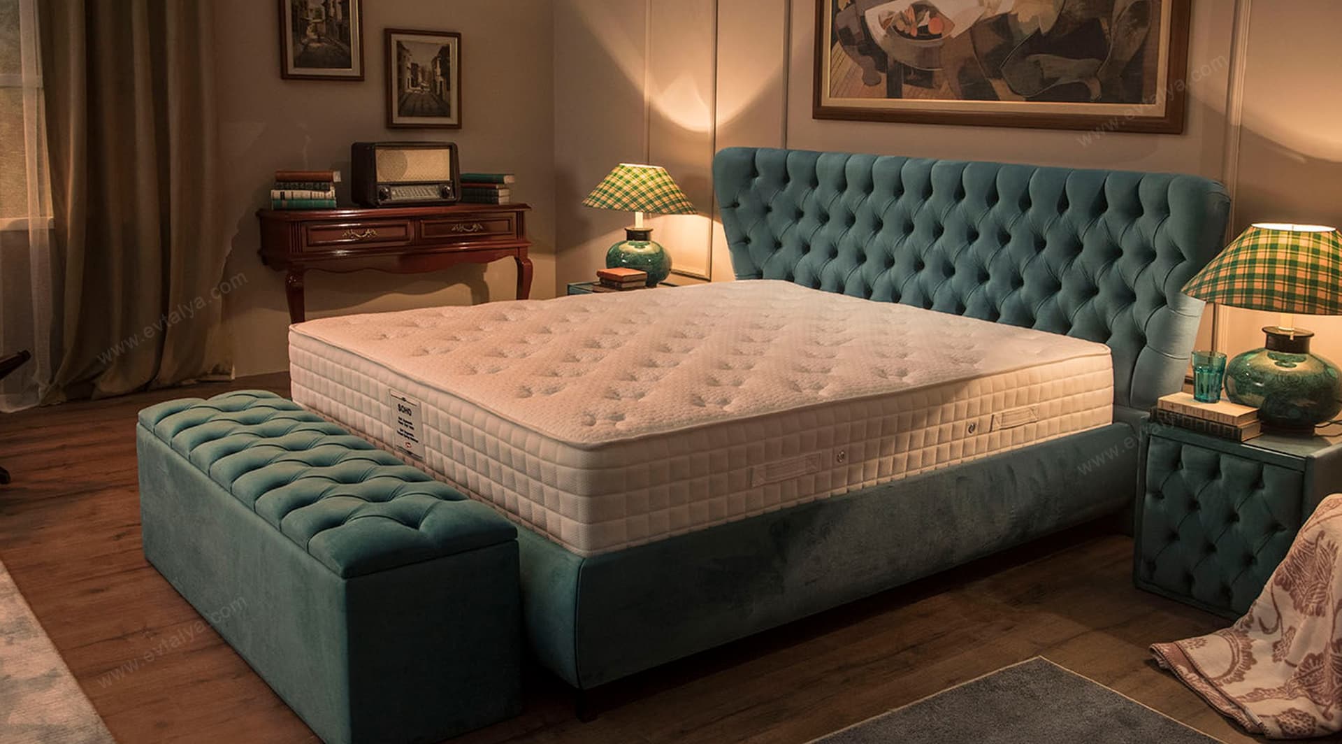 İşbir Yatak Soho Süper Ergonomik Paket Yaylı Yatak 3