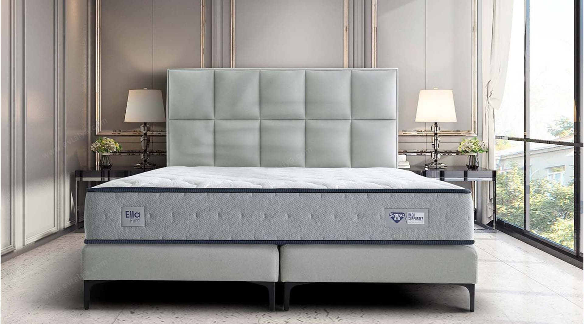 İşbir Yatak Spring Air Ella Firm Spring Air Paket Yaylı Yatak - Image 9