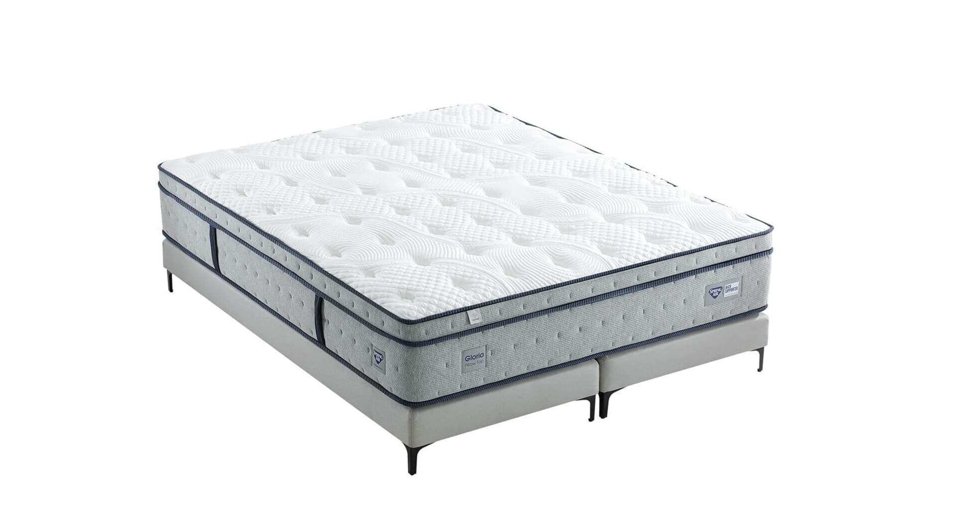 İşbir Yatak Spring Air Gloria Pillow Top Spring Air Pedli Ergonomik Paket Yaylı Yatak 4