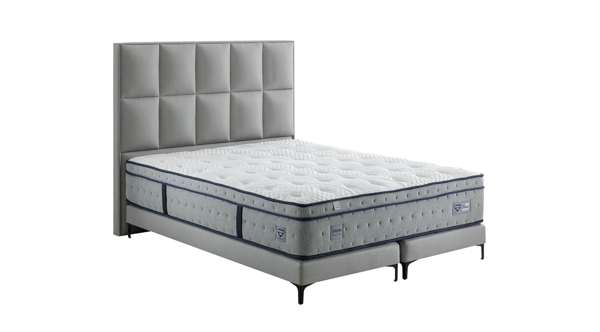 İşbir Yatak Spring Air Gloria Pillow Top Spring Air Pedli Ergonomik Paket Yaylı Yatak 3