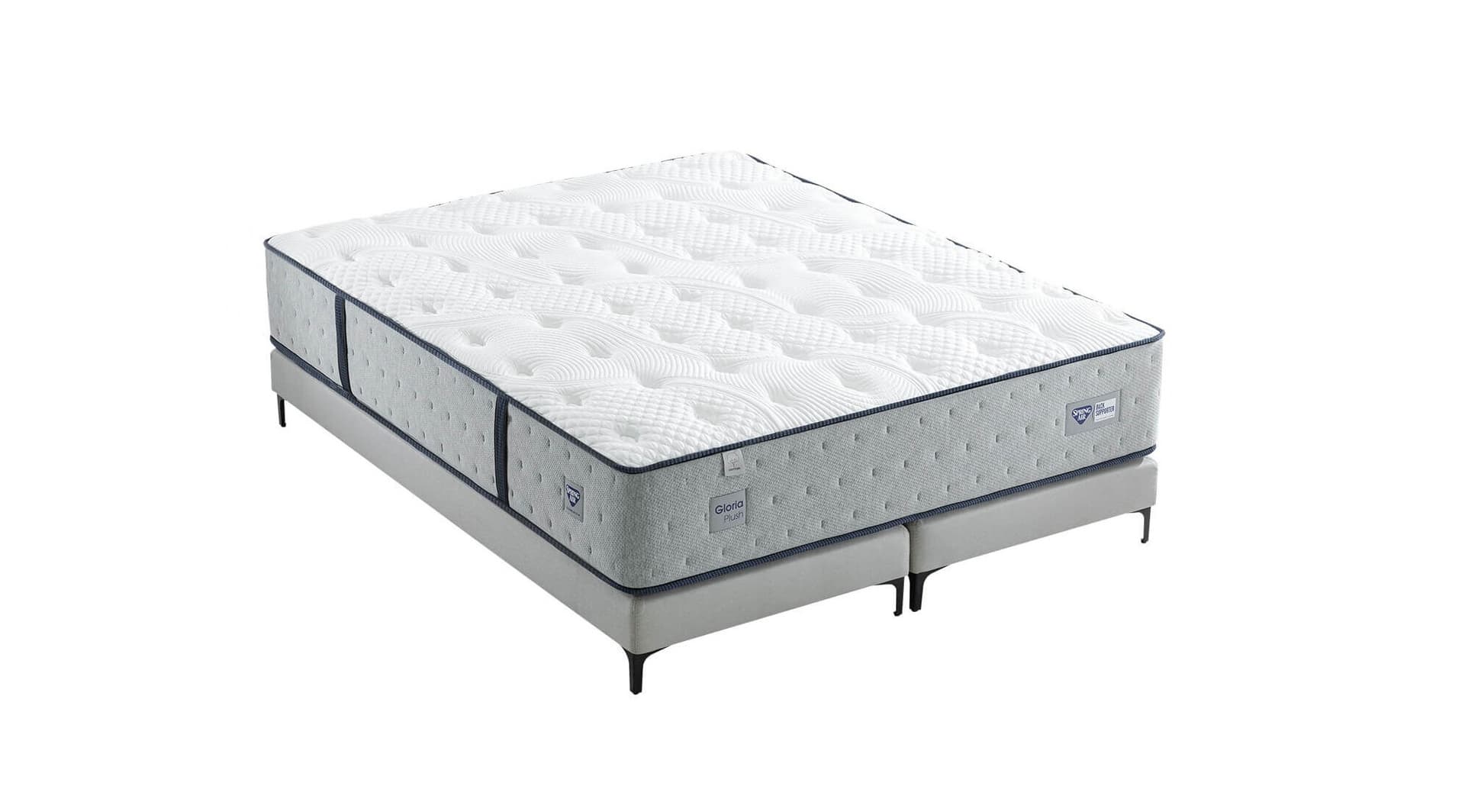 İşbir Yatak Spring Air Gloria Plush Spring Air Ergonomik Paket Yaylı Yatak - Image 3