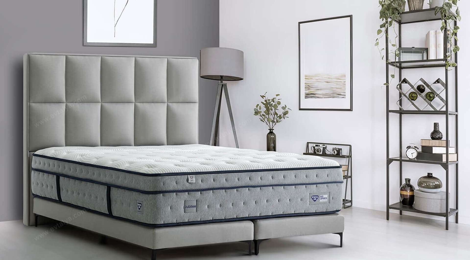 İşbir Yatak Spring Air Jubilee Spring Air Premium Ergonomik Paket Yaylı Yatak 2