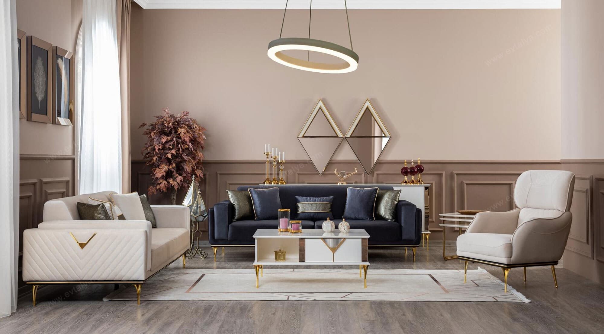 Kontes Gold Koltuk Takımı - Image 1