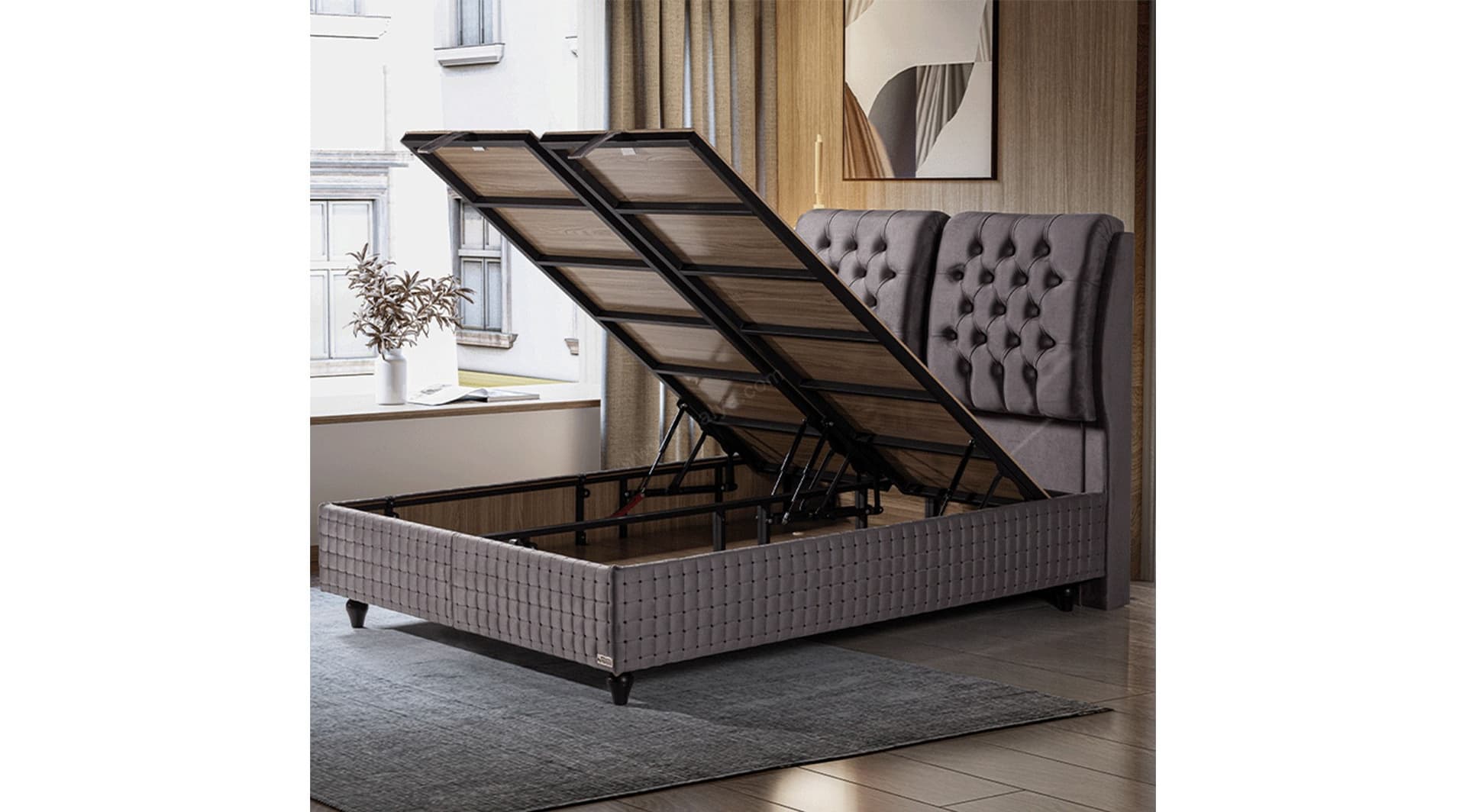 Leon 160x200 Baza Yatak Set - Image 2