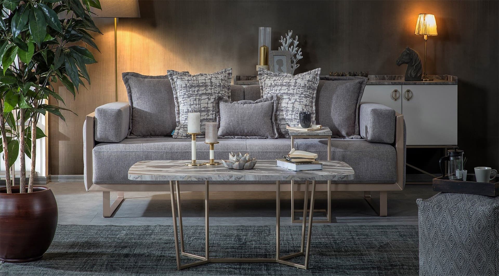 Loft Gold Koltuk Takımı - Image 4