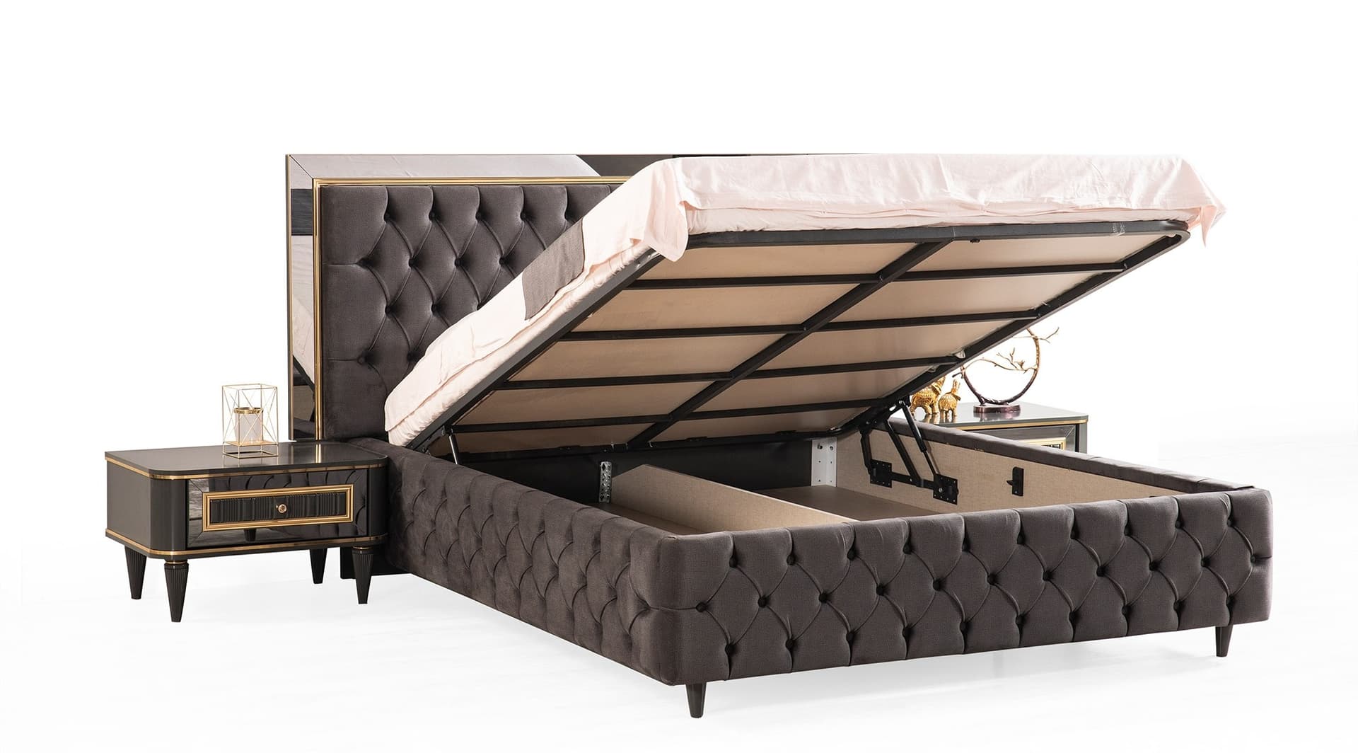 Luxury Avangard Black Yatak Odası Takımı - Image 16