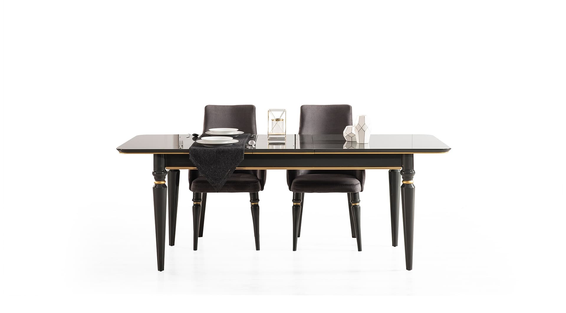 Luxury Avangard Black Yemek Odası Takımı - Image 9