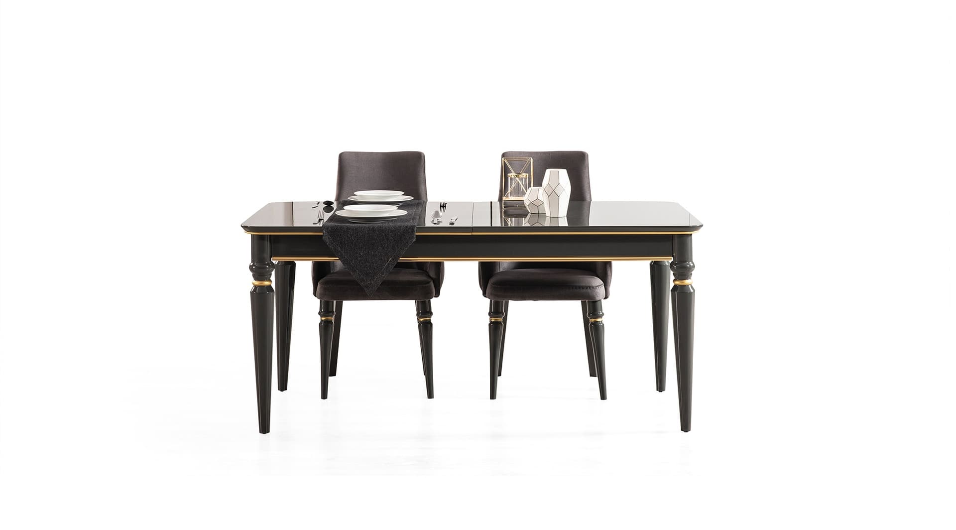 Luxury Avangard Black Yemek Odası Takımı - Image 8