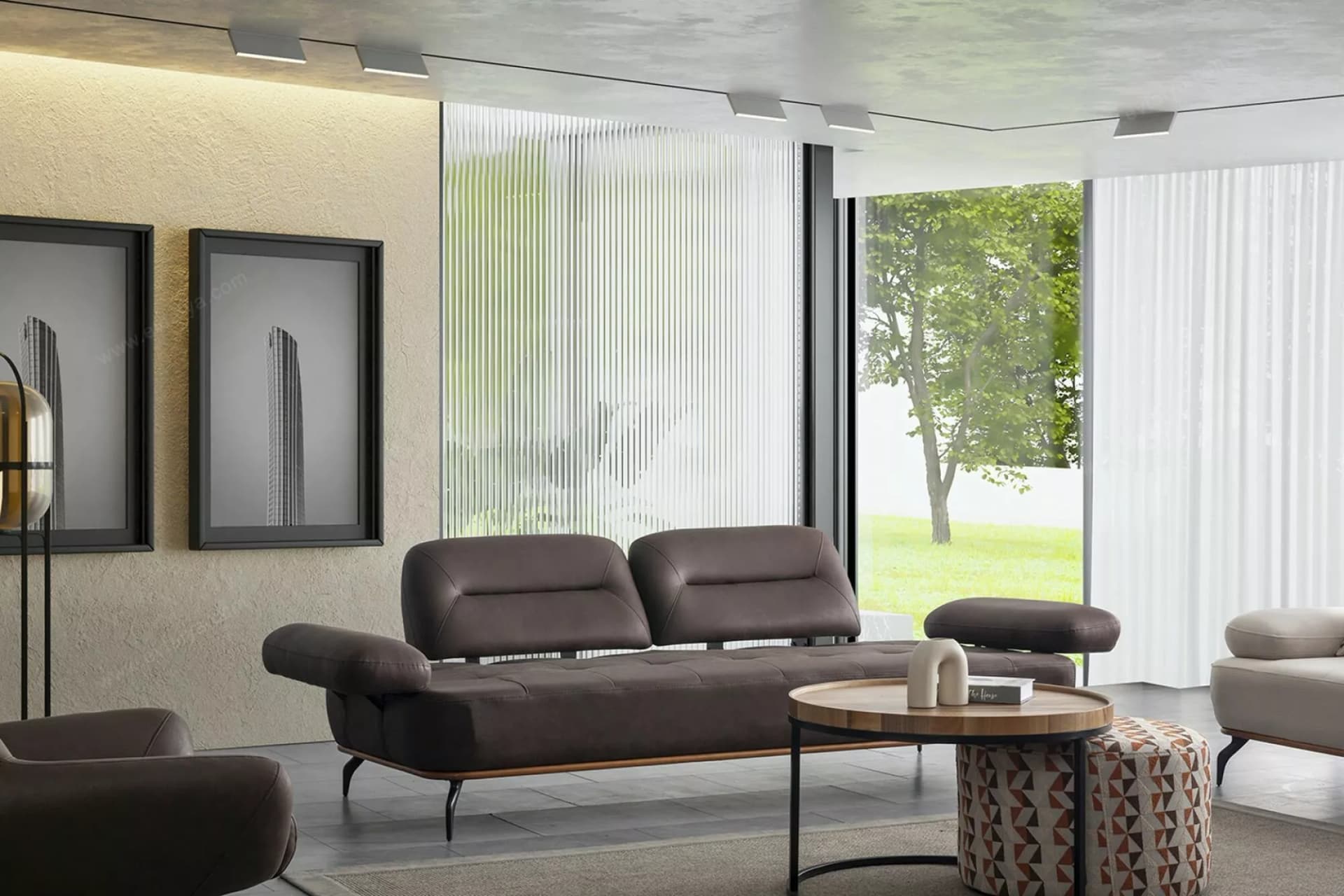 Mateo Modern Üçlü Koltuk - Image 2