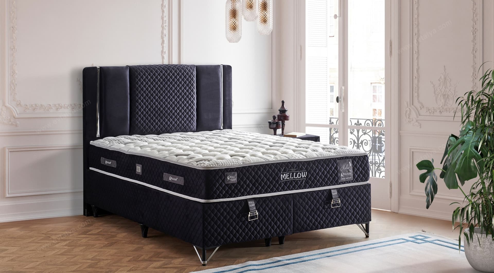 Mellow 160x200 Baza Yatak Set - Image 1