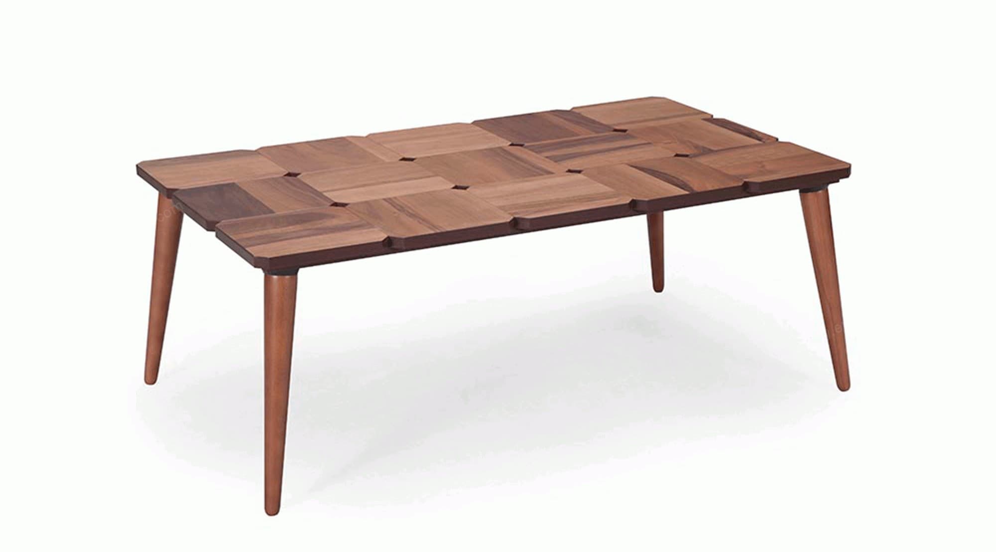 Merba Ceviz Ahşap Orta Sehpa