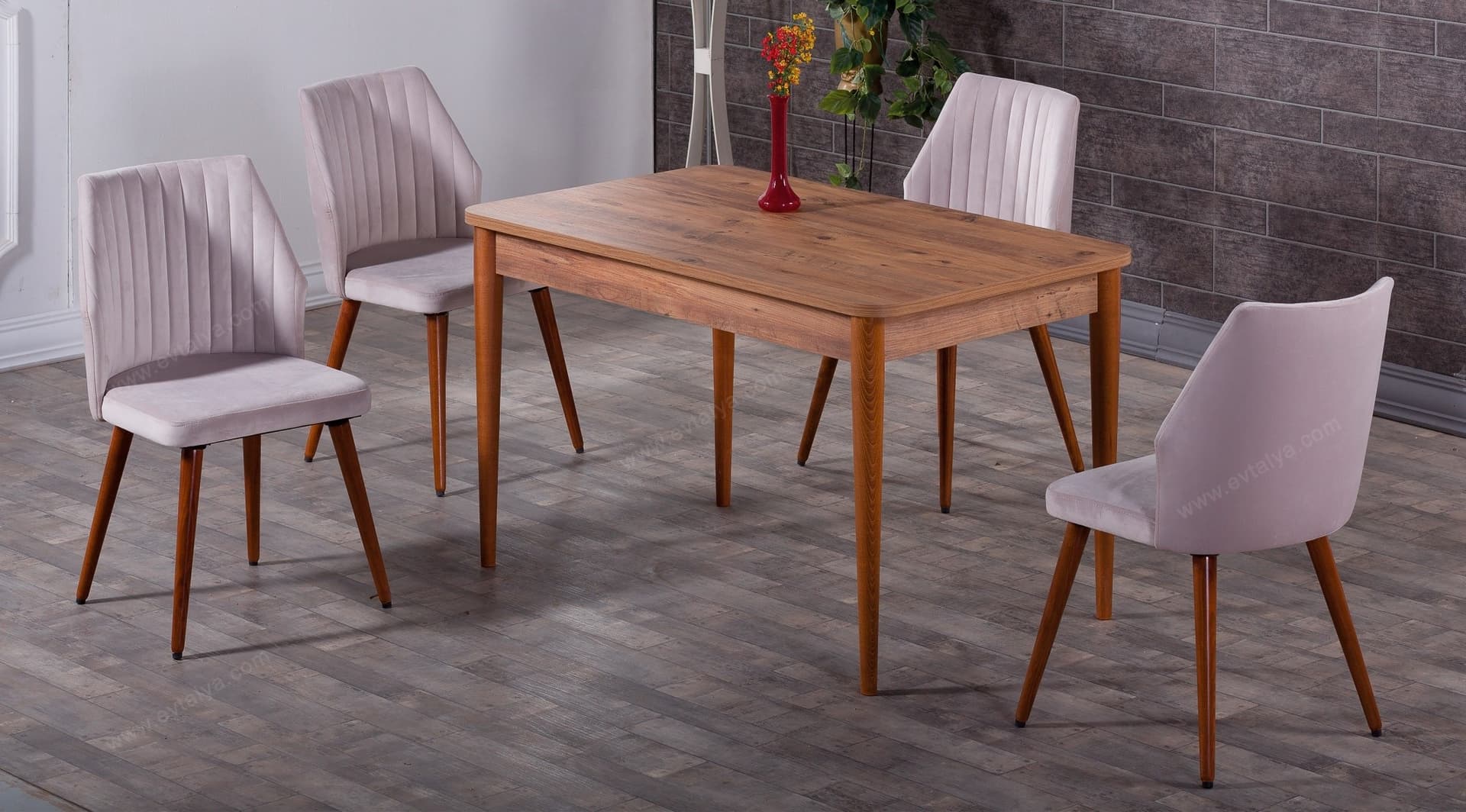 Miray Bej Modern Masa Takımı