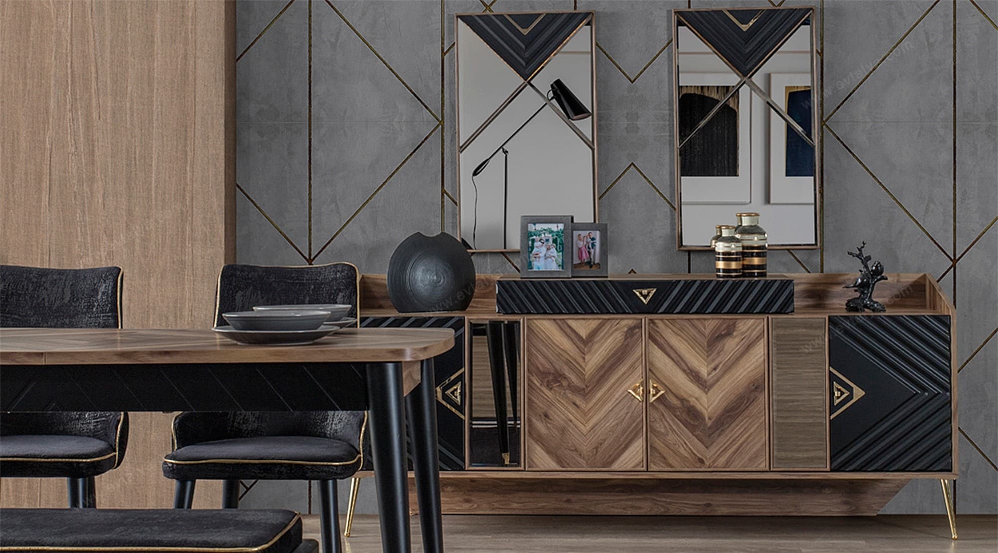 Mona Modern Yemek Odası Takımı - Image 6