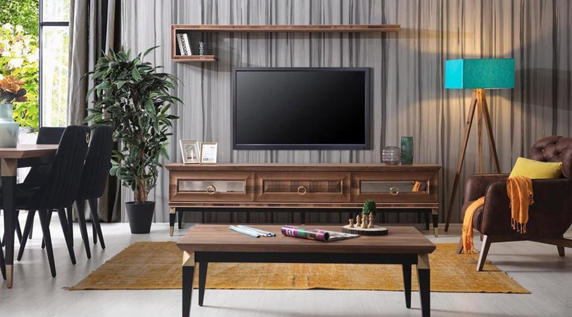 Monza Ahşap Tv Ünitesi 1